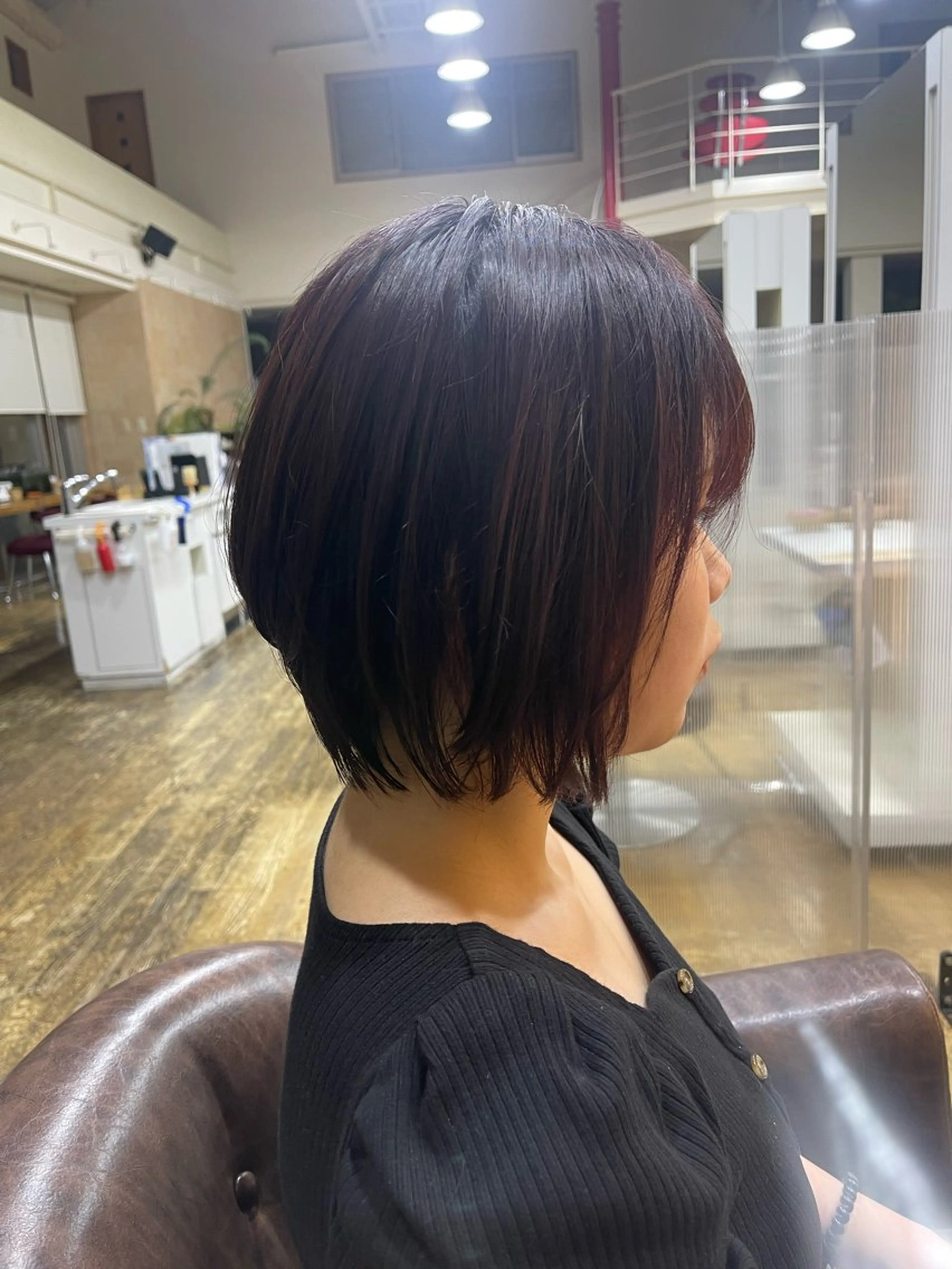 ショート ショートボブ ボブ ショートヘア ヘアカラー 山本 京介のヘアスタイル