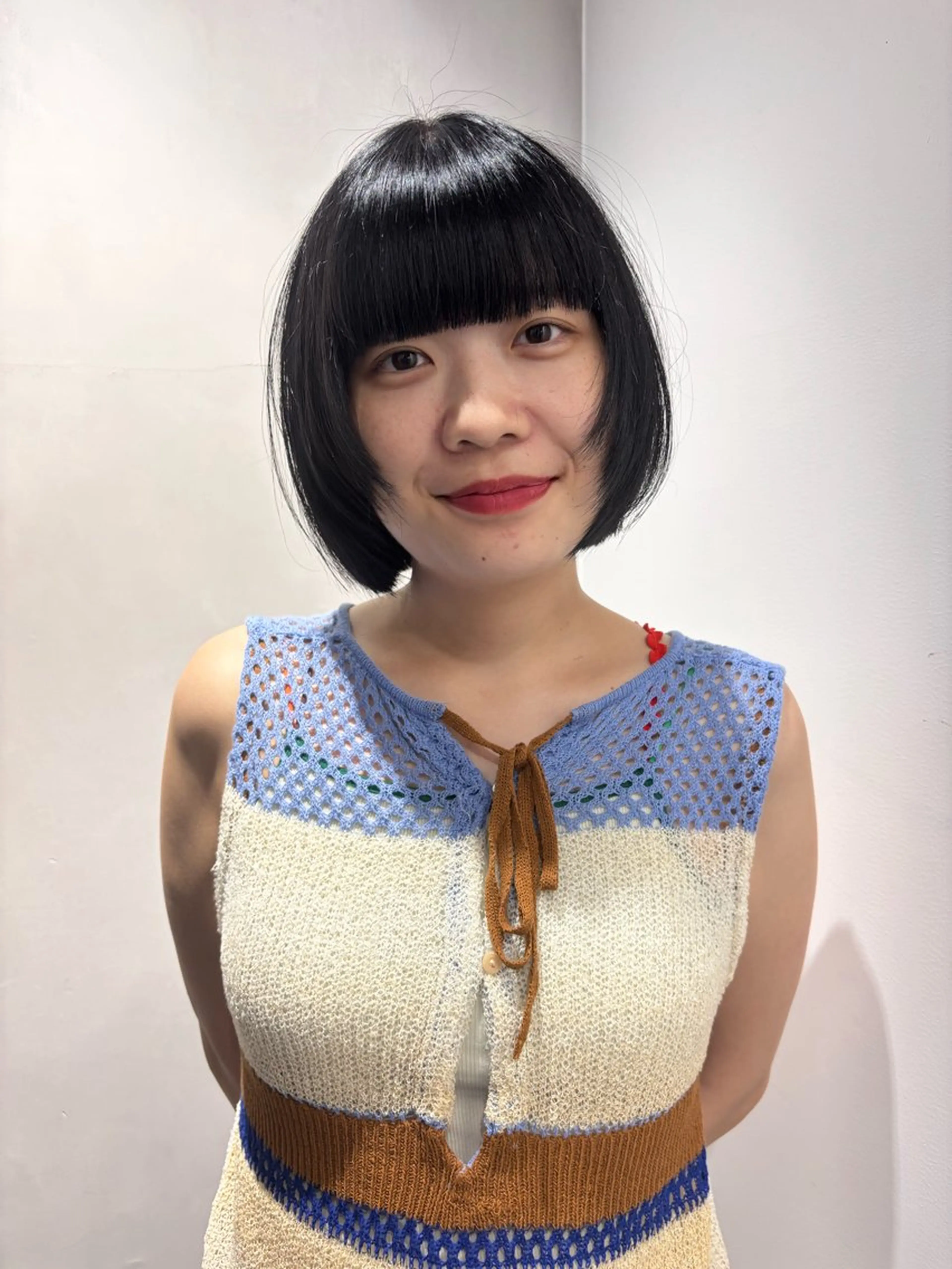 ショート ボブレイヤー ボブ レイヤーカット カット GARTE所属・ゲンキ/ボブ /レイヤーカットのヘアスタイル