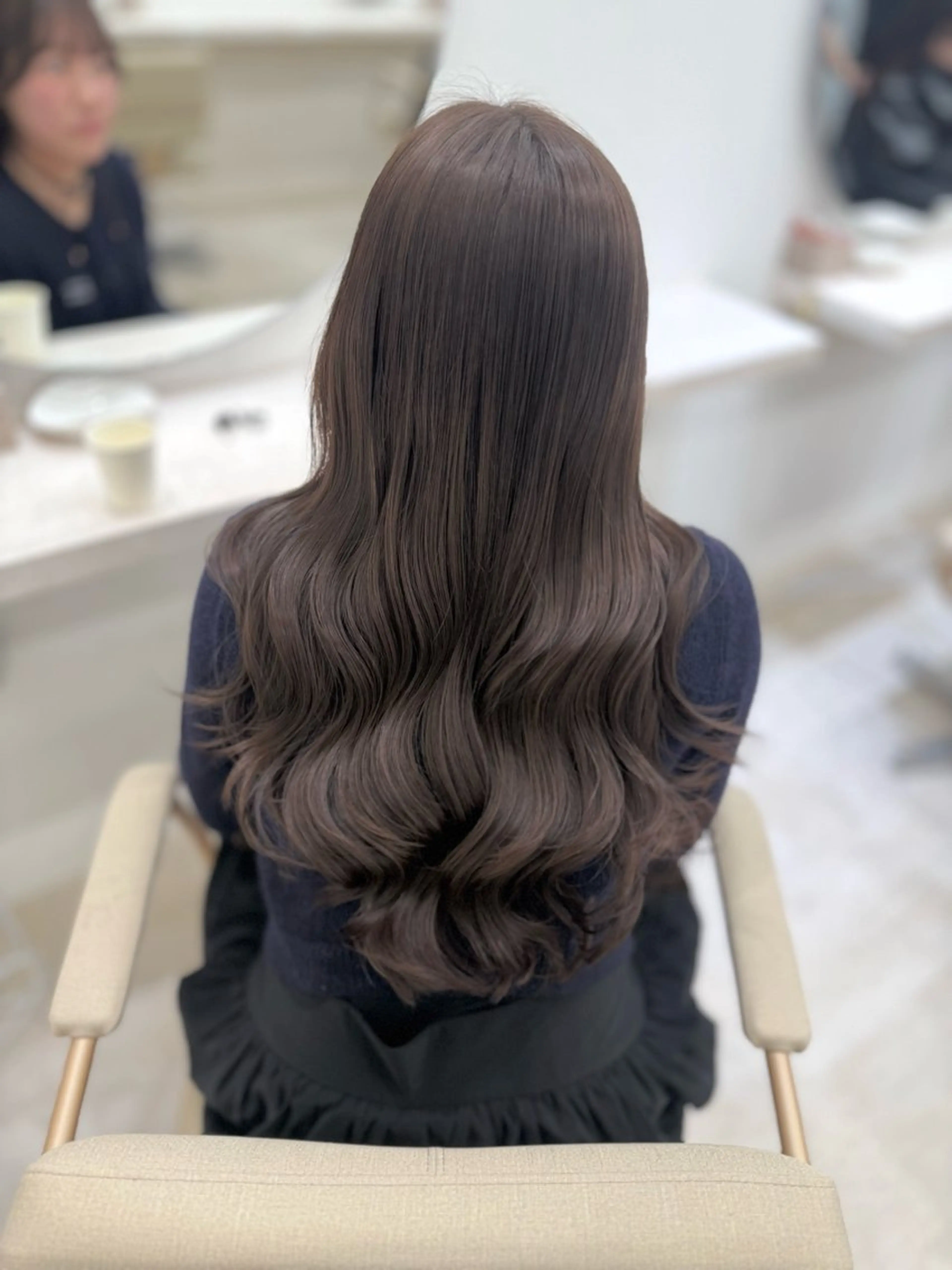ロング カラー ヘアカラー トリートメント Core Haruのヘアスタイル