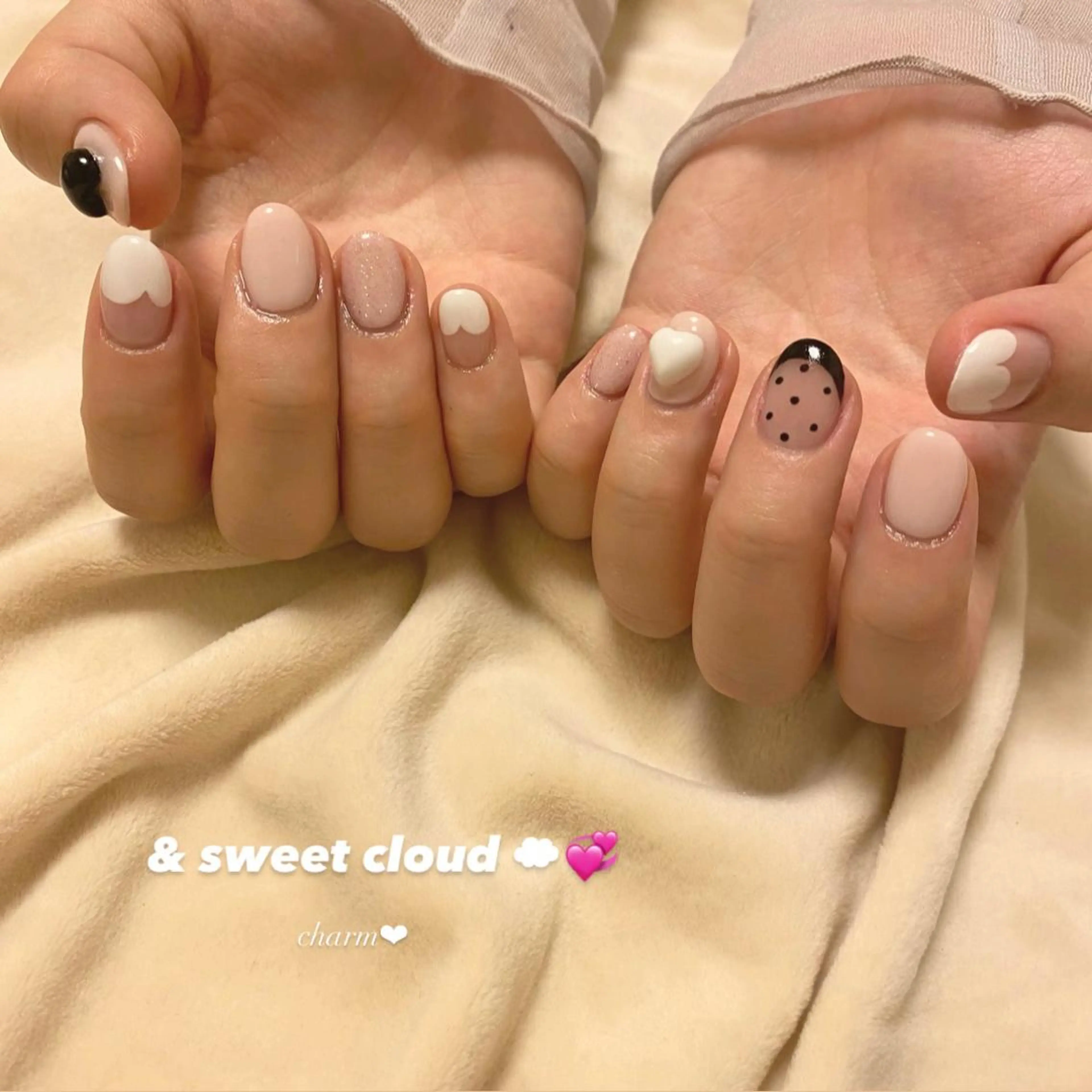 ネイル ハンドネイル nail salon charmのネイルデザイン