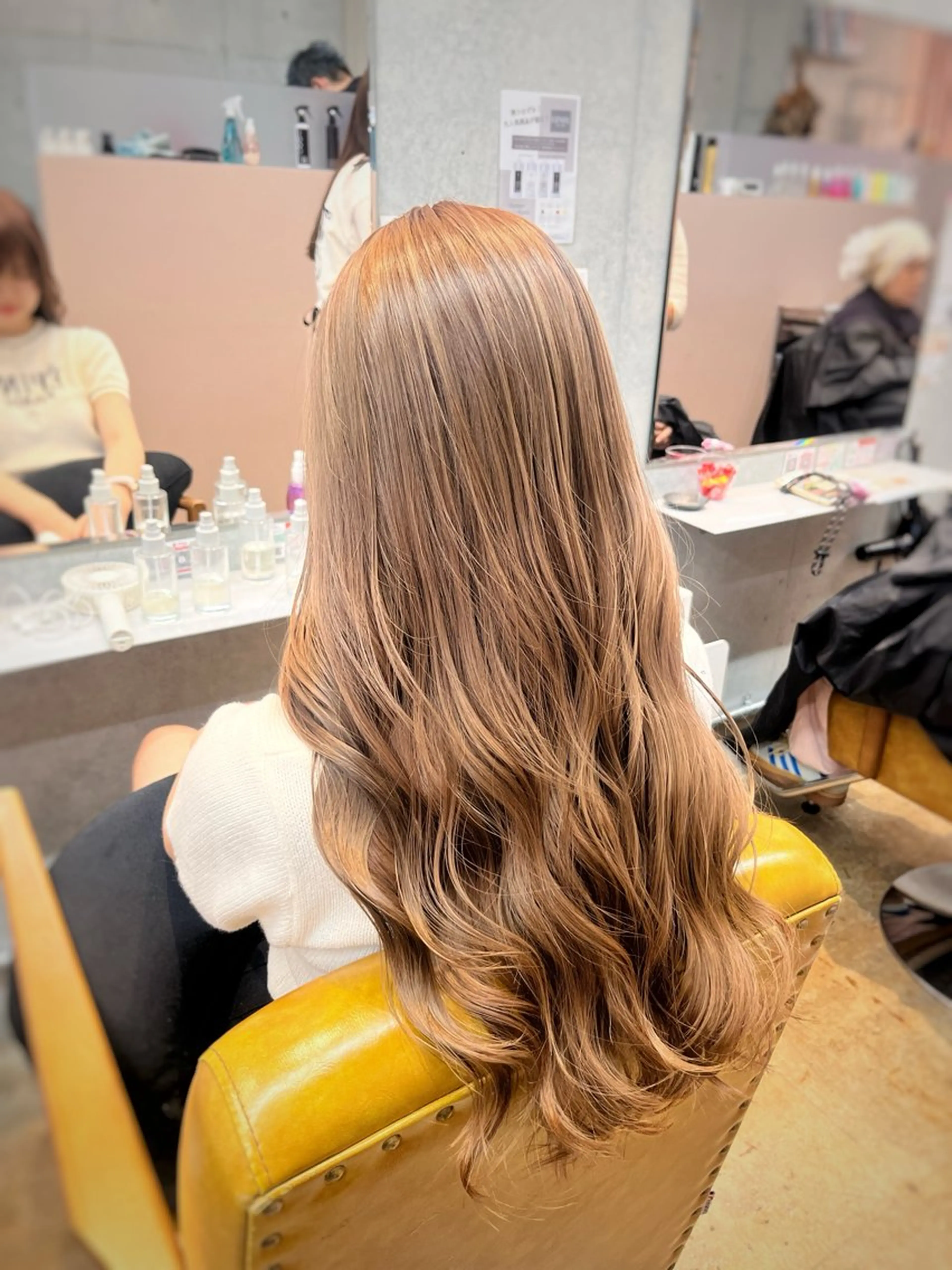 ロング カラー カット ヘアカラー 💠西山果琳💠 マツパモデル募集のヘアスタイル
