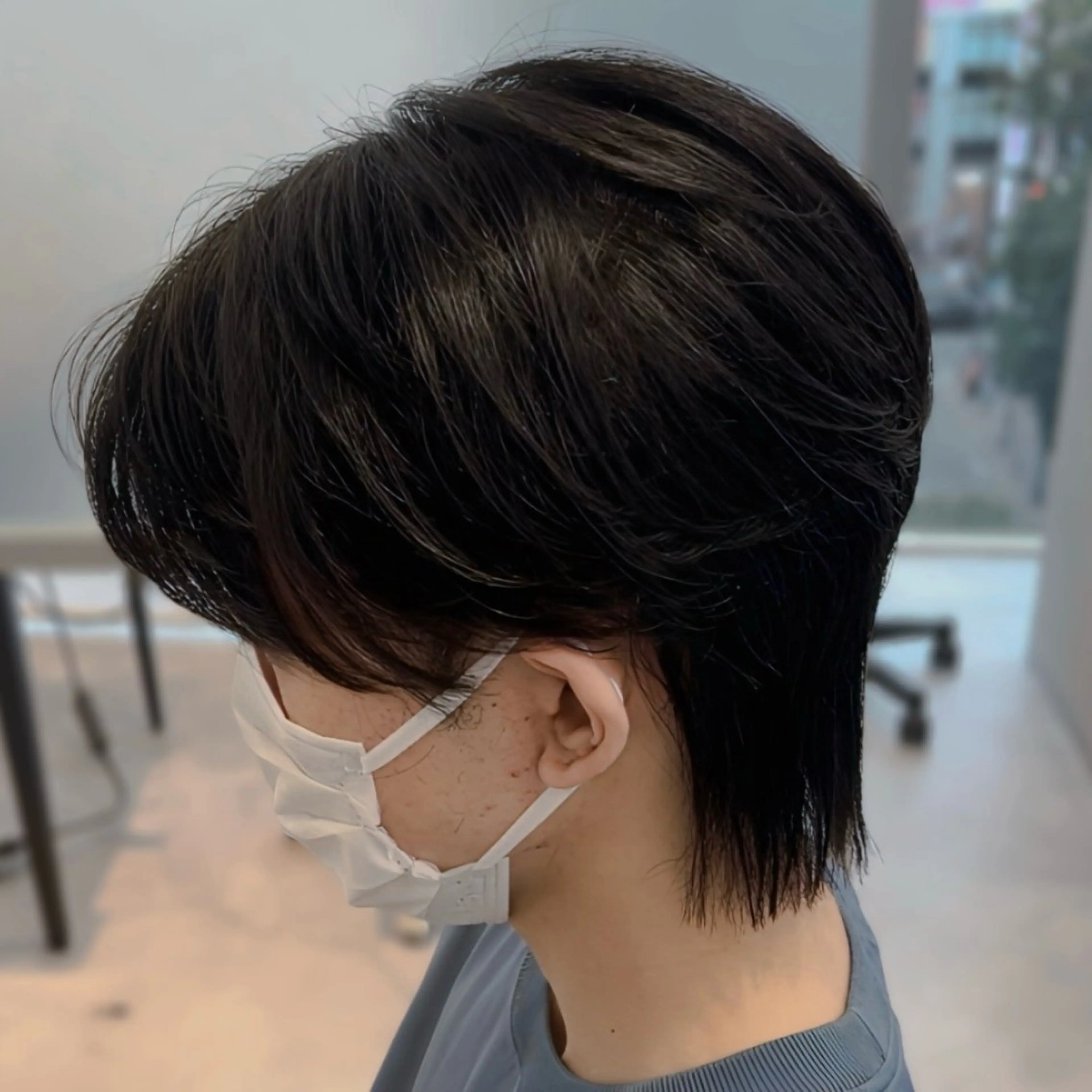 【理想のサラサラヘアへ🫧】メンズカット+曲がる縮毛矯正💁‍♂️🪮の写真