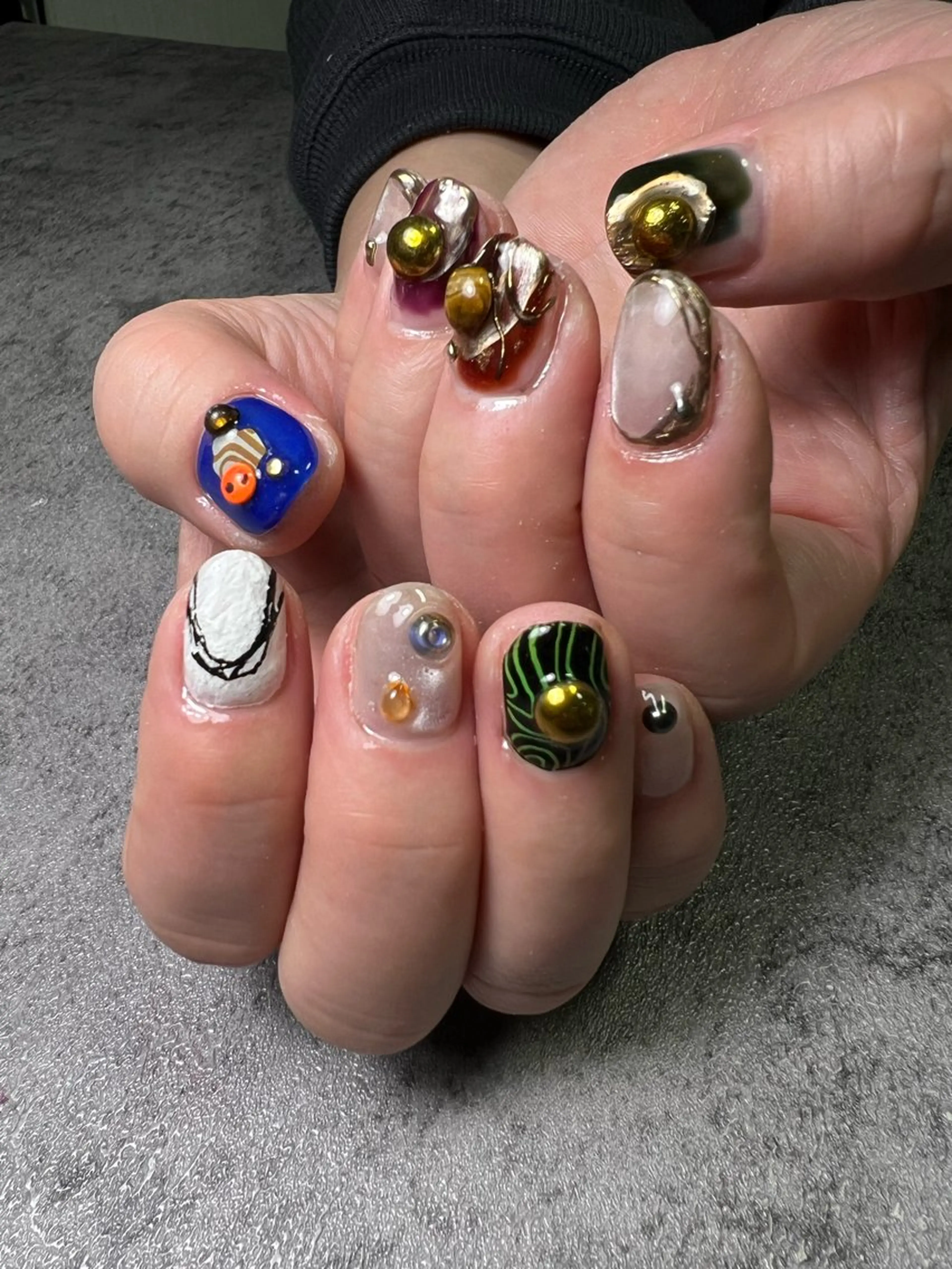 ネイル ハンドネイル μ3.nail mayuのネイルデザイン