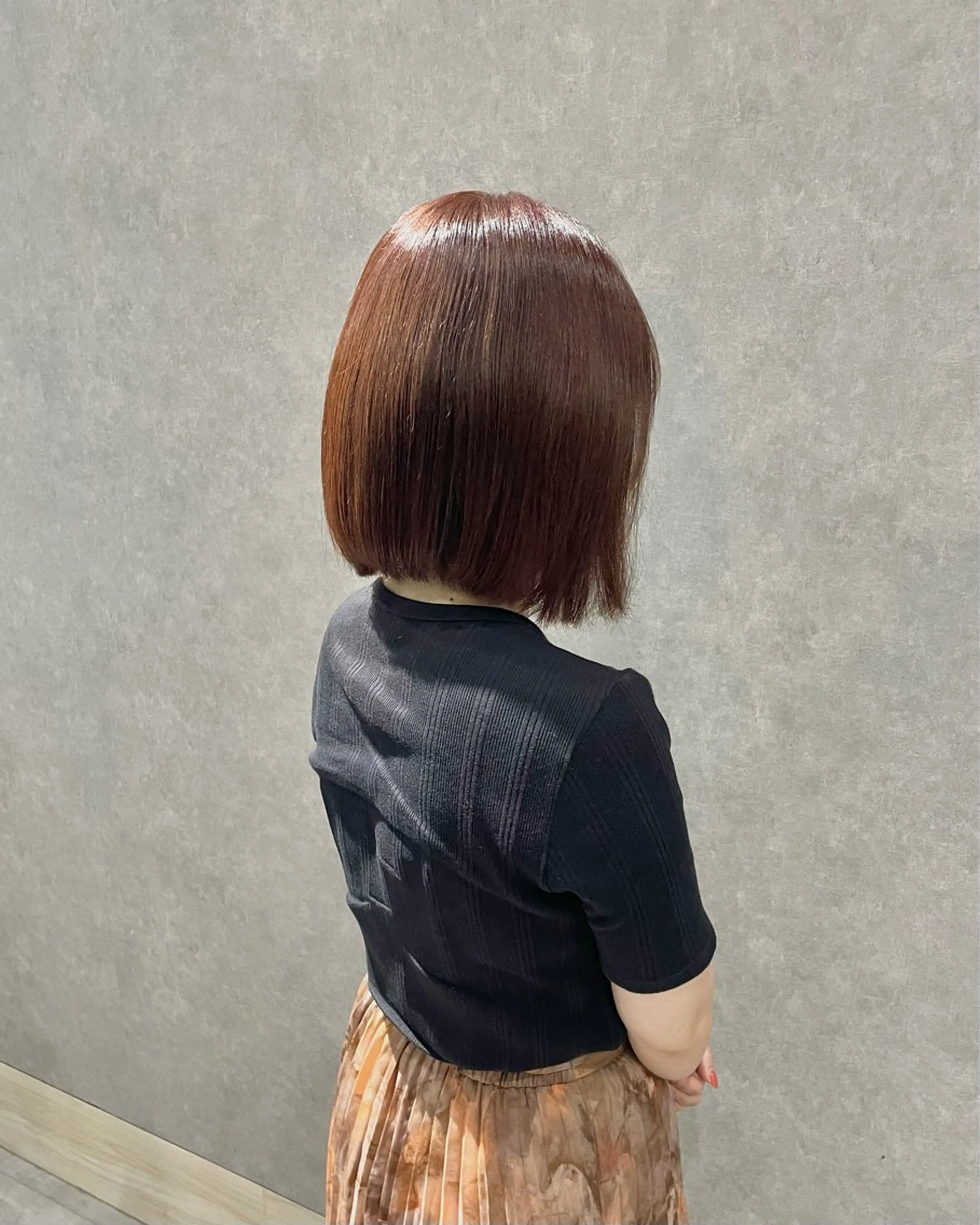 ショート カラー つちくら あみのヘアスタイル