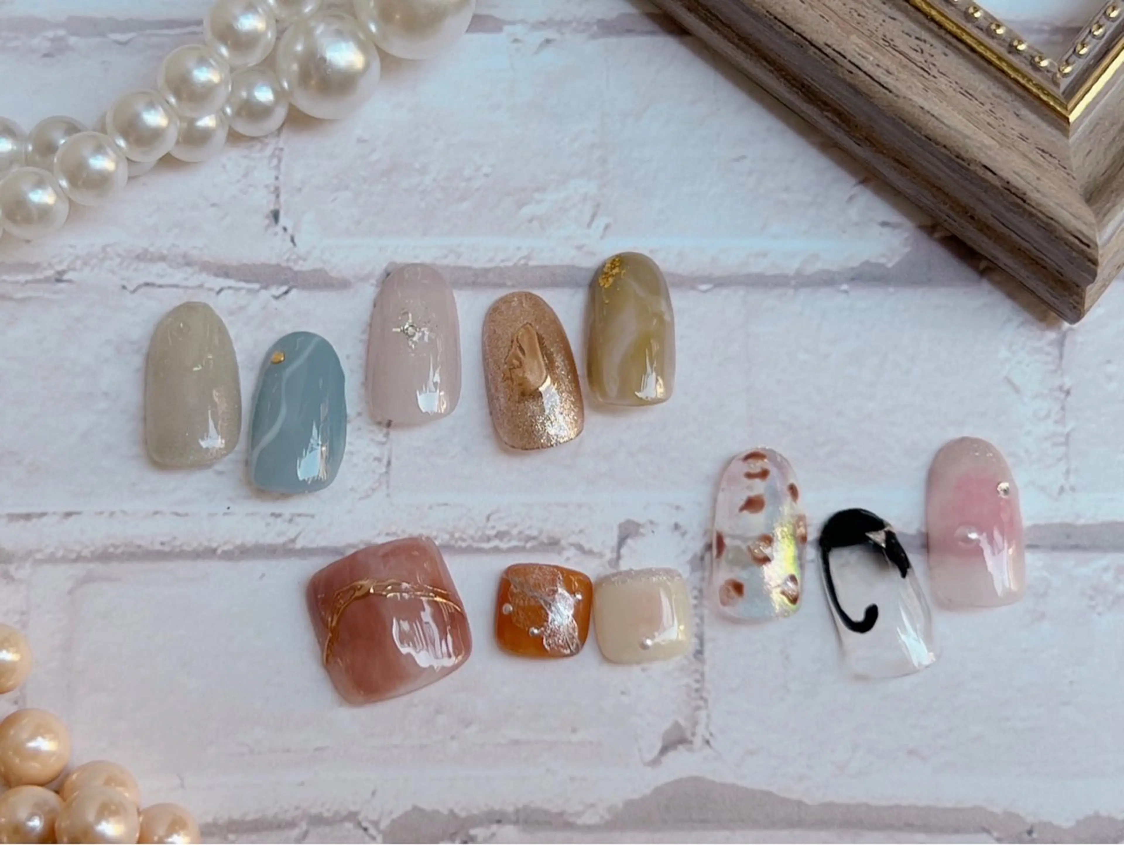 ネイル ネイルPetit Ribbonのネイルデザイン