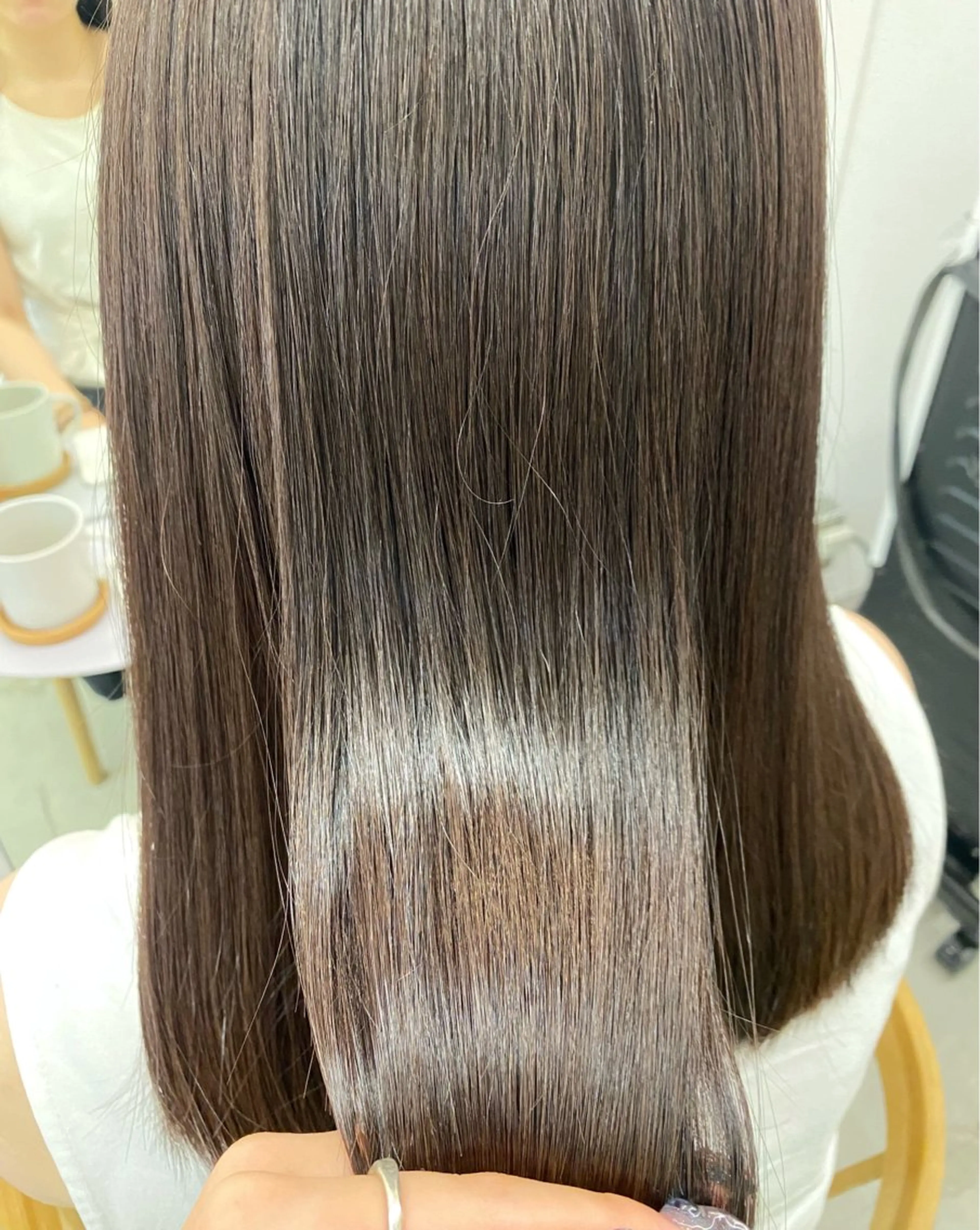 ロング ヘアカラー トリートメント 🌻花屋併設🌻濱 幸帆のヘアスタイル