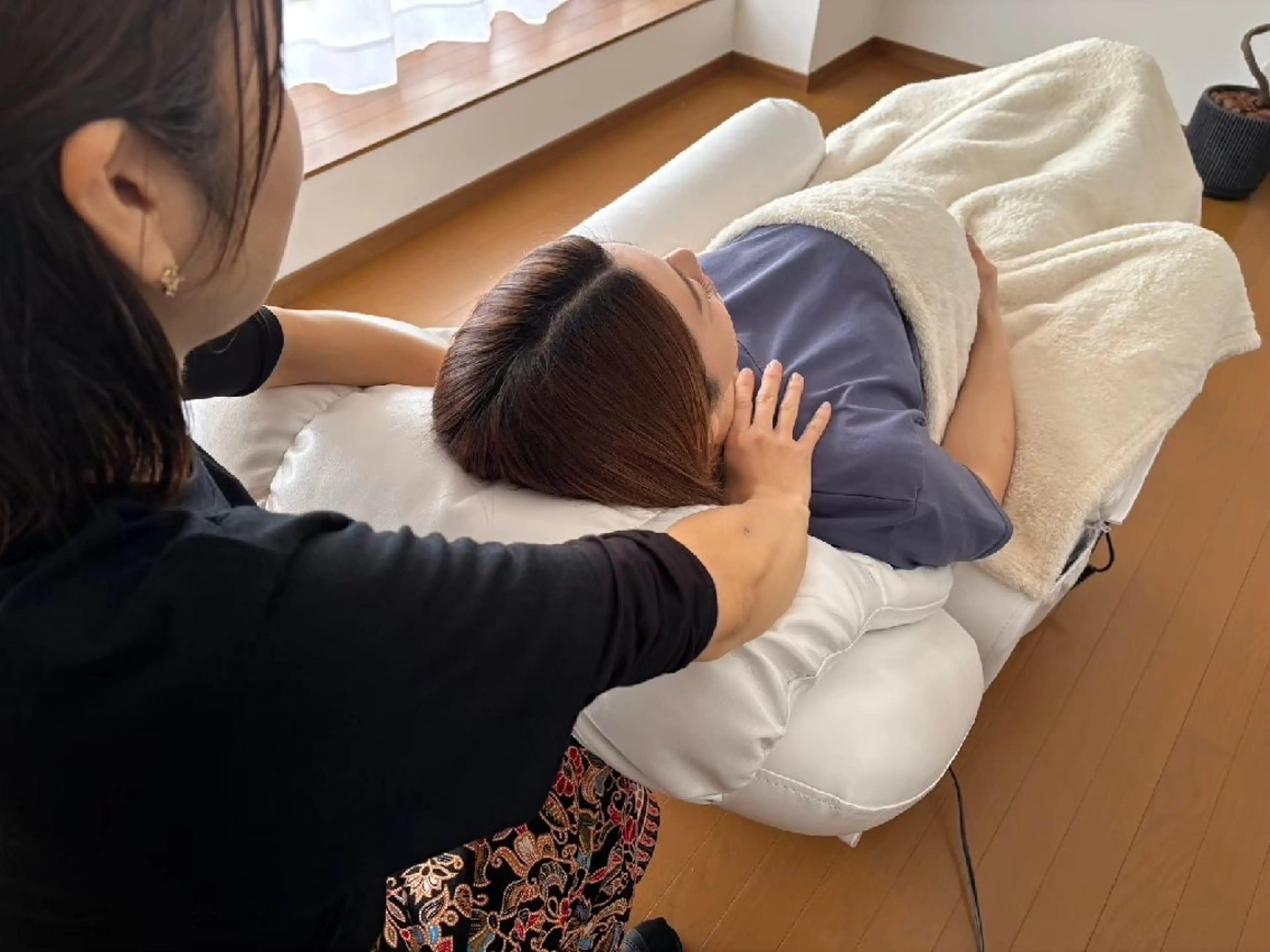 当店人気No.1【妊婦さん限定】マタニティトータルケア65分足浴付きの写真