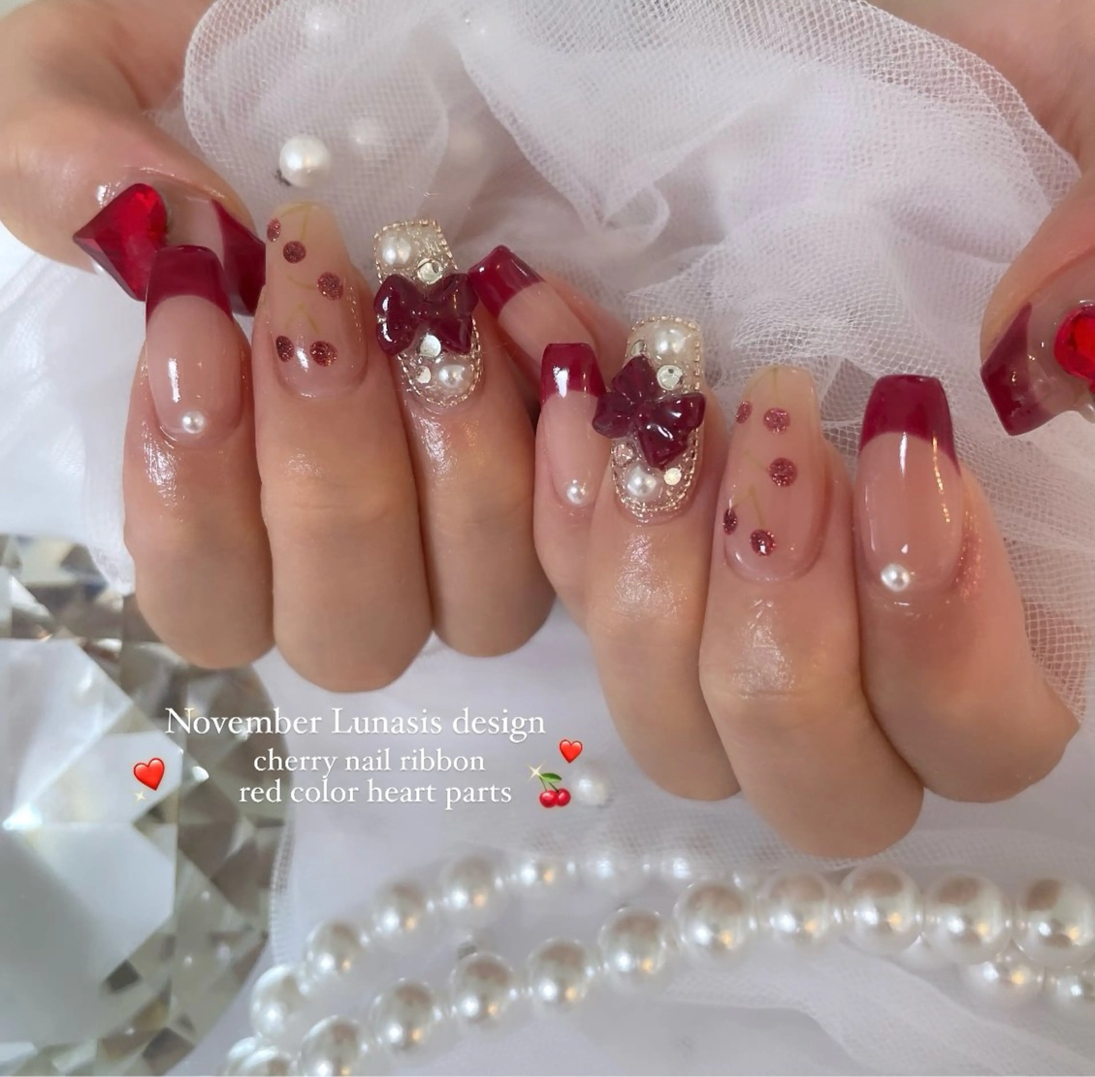 ネイル ハンドネイル nail salon Lunasisのネイルデザイン