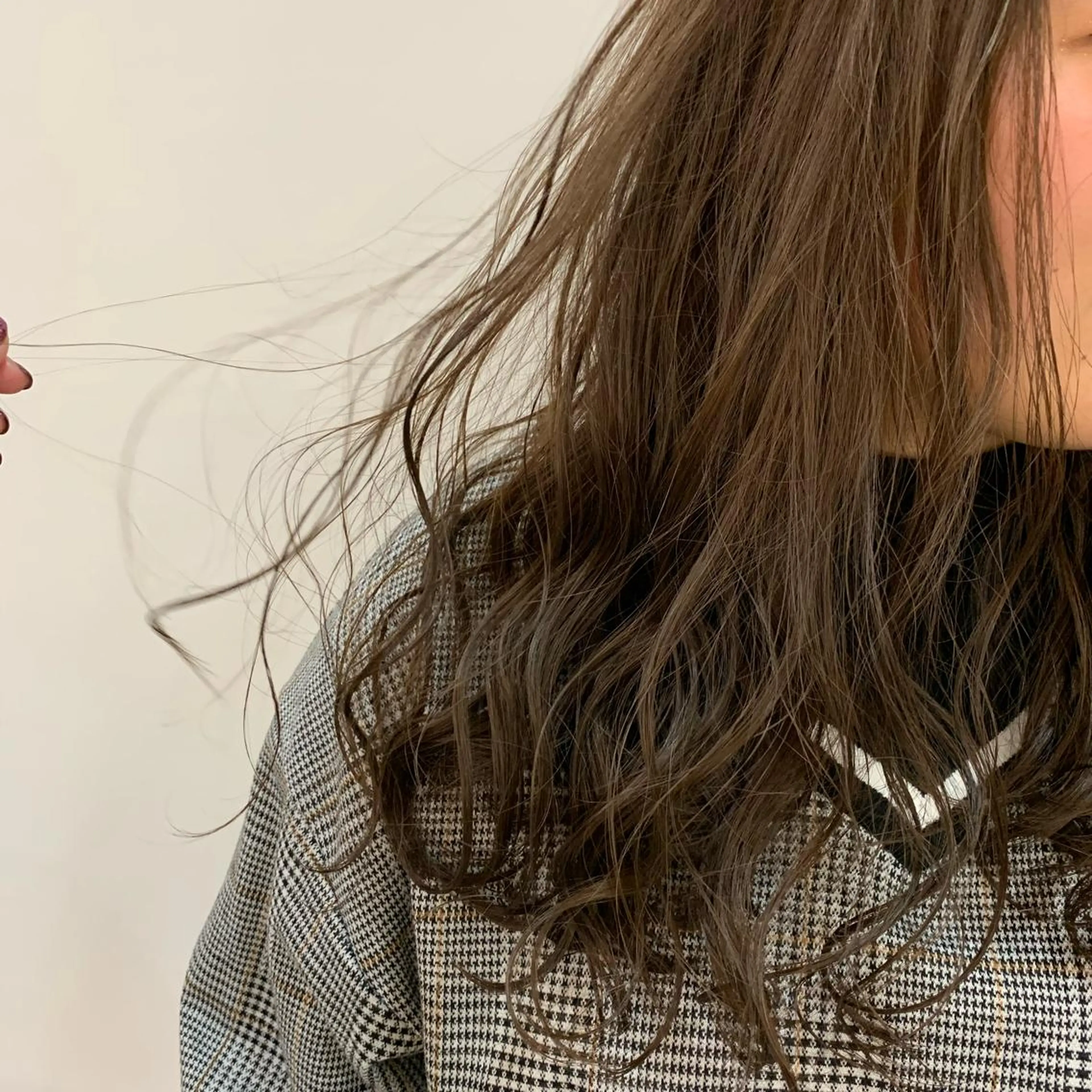 ロング かえ🩶韓国ボブ🎀 透明感カラー🥣のヘアスタイル