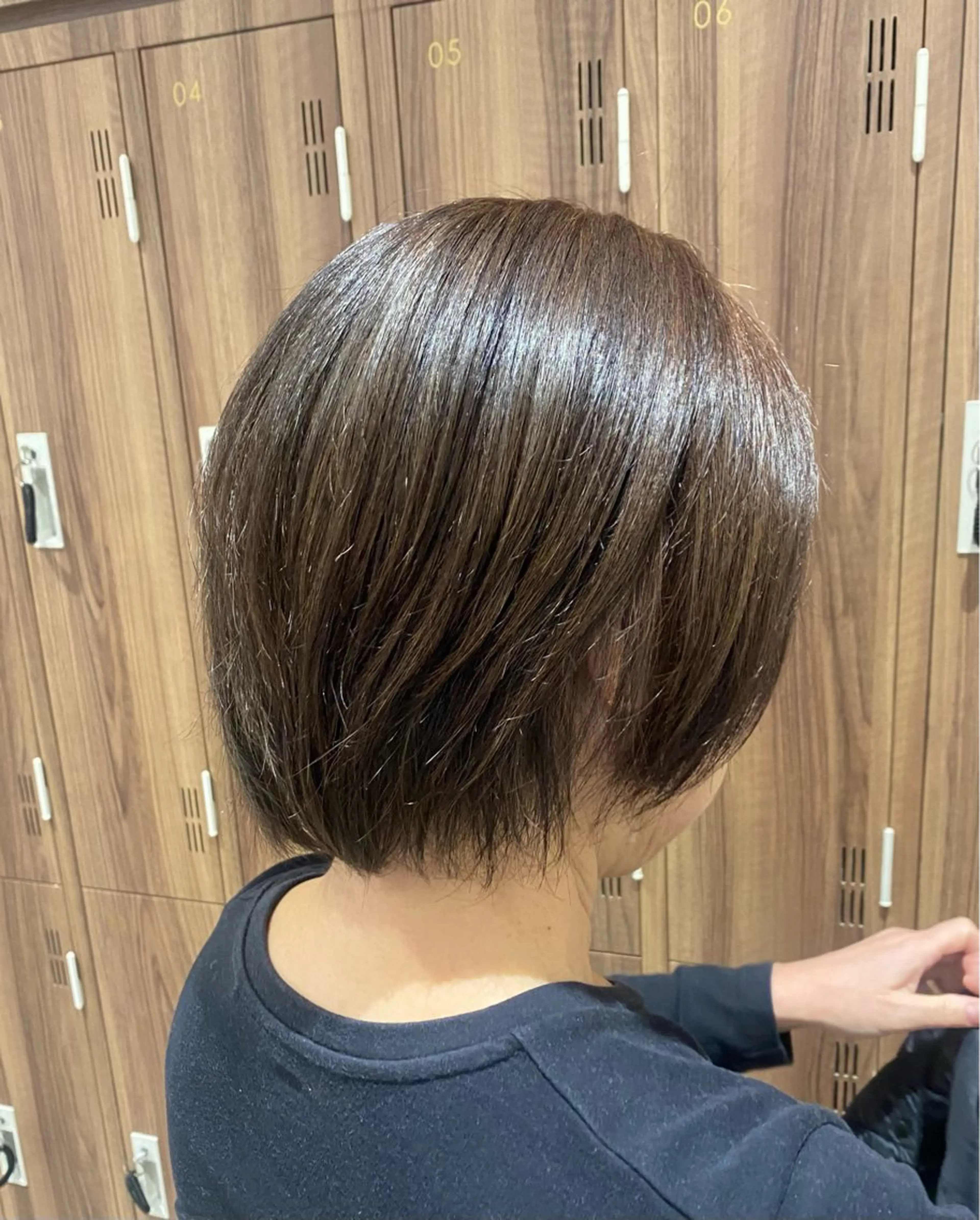 ショート カラー ブラウンカラー ナチュラルブラウン ヘアカラー 内匠 愛美/Ash池上店のヘアスタイル