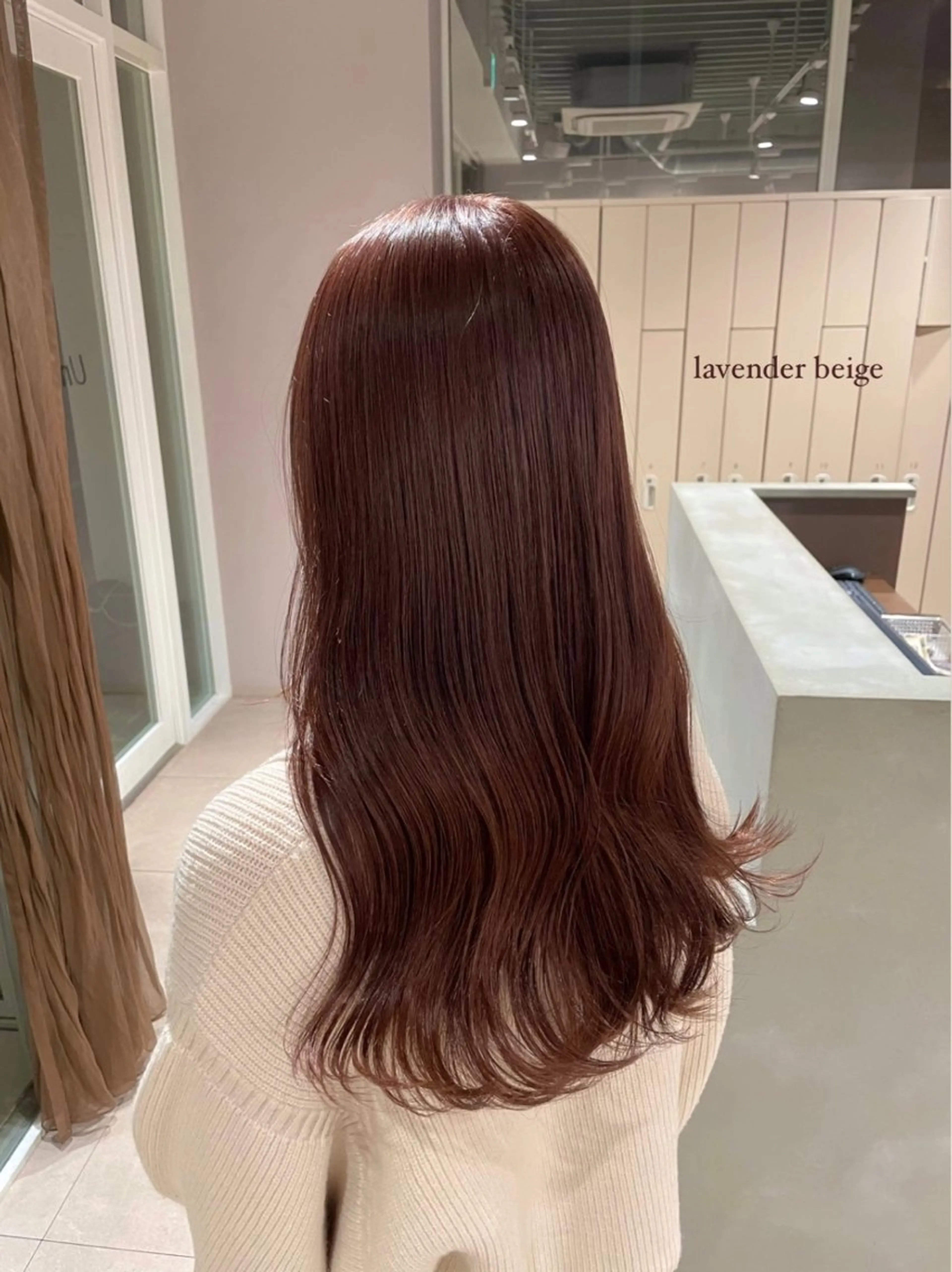 ロング カラー ブリーチ 透明感カラー ブリーチなしカラー パープルカラー ヘアカラー トリートメント Haruna / 透明感カラー🌙のヘアスタイル