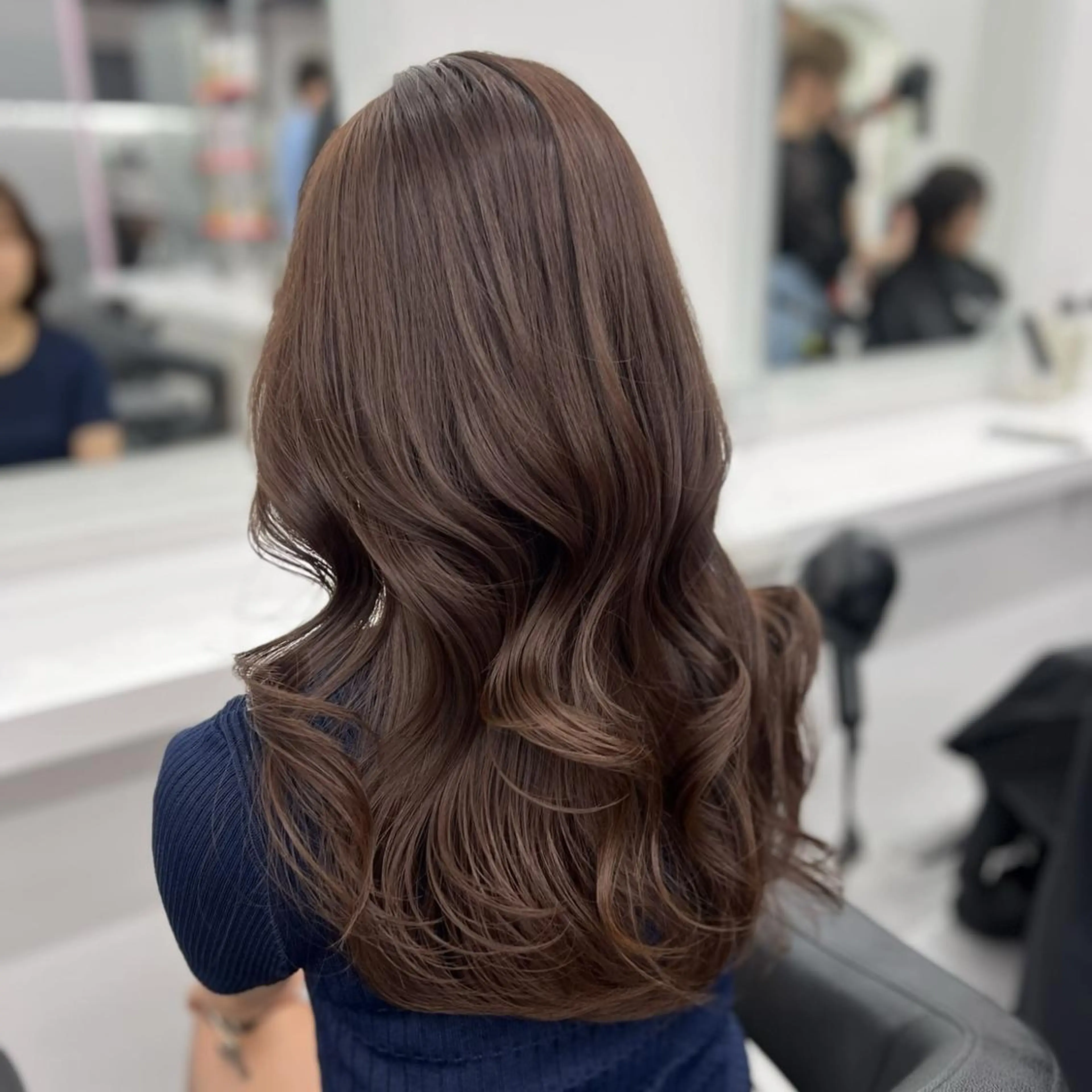 カラー 韓国風🇰🇷透け感 style🥀横浜のヘアスタイル