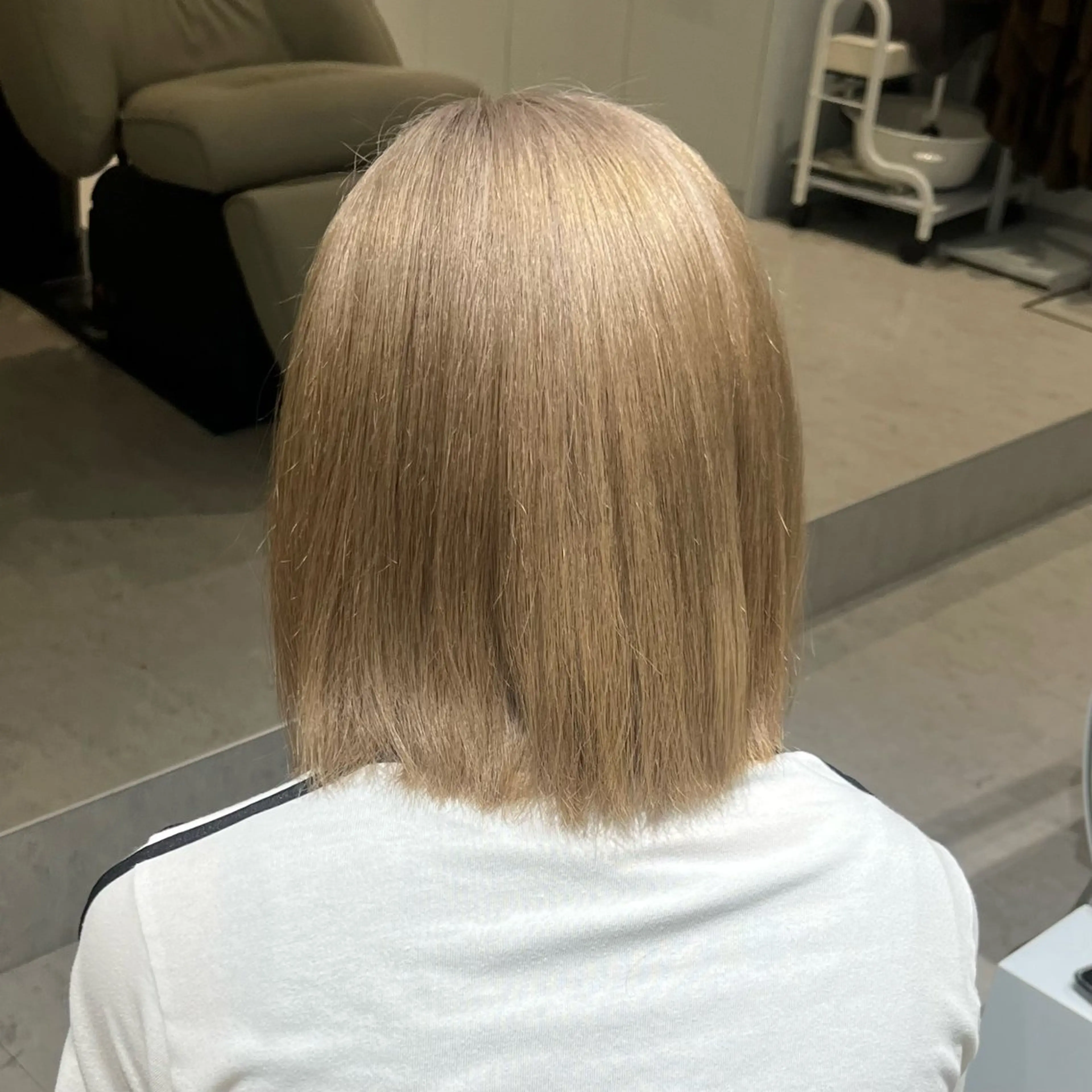 ミディアム カラー ヘアカラー トリートメント Kurume／ NORA UMEDAのヘアスタイル