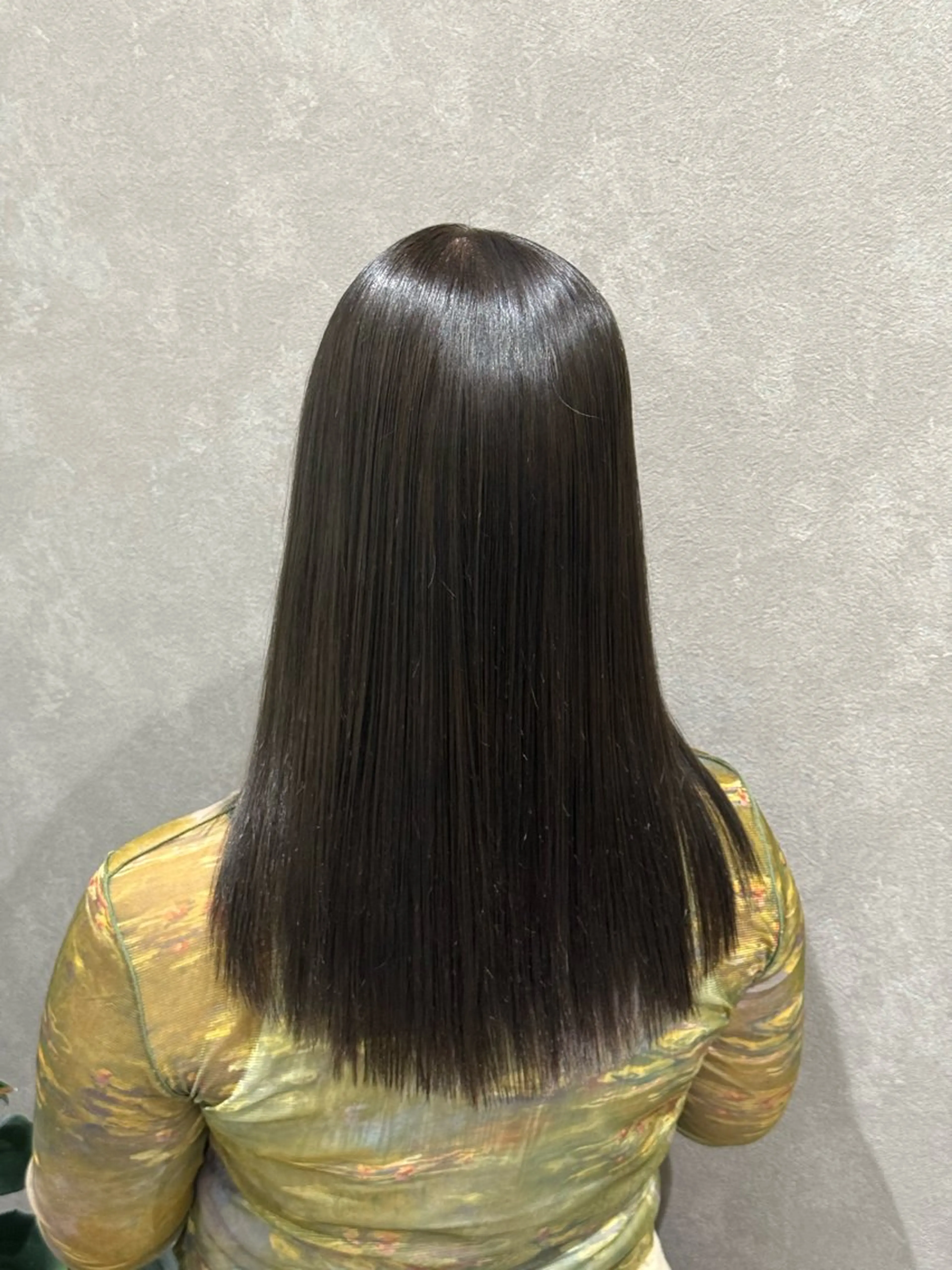 ロング カラー ヘアカラー 髪質改善カラー ゆづきのヘアスタイル
