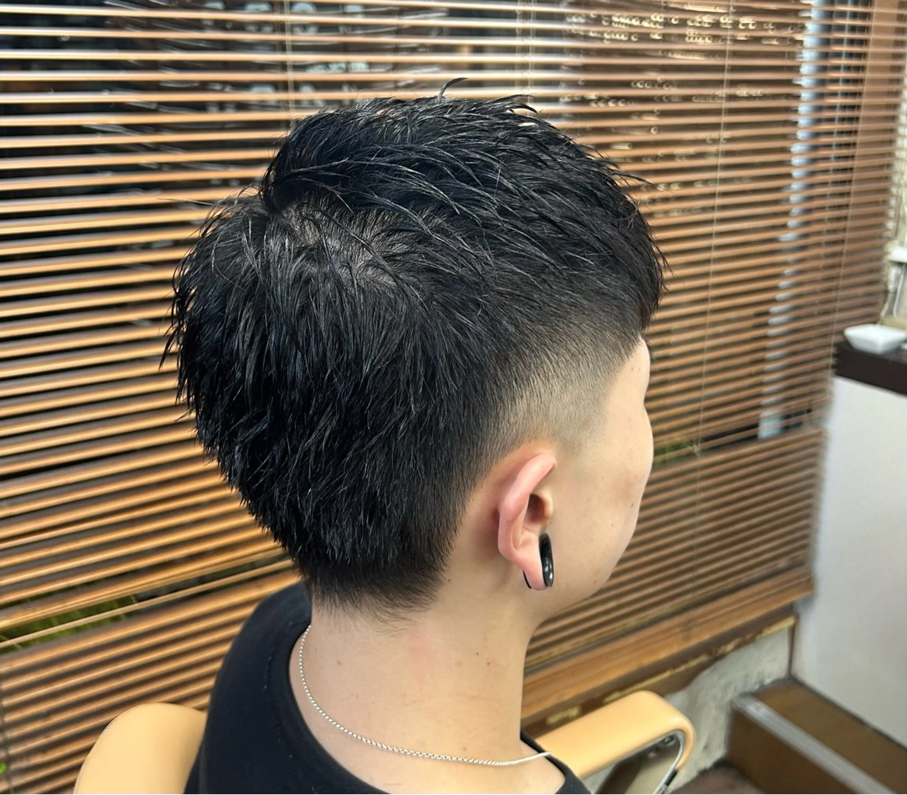 ショート メンズ フェードカット 新宿メンズカット✂︎ 能戸蒼生💈のヘアスタイル