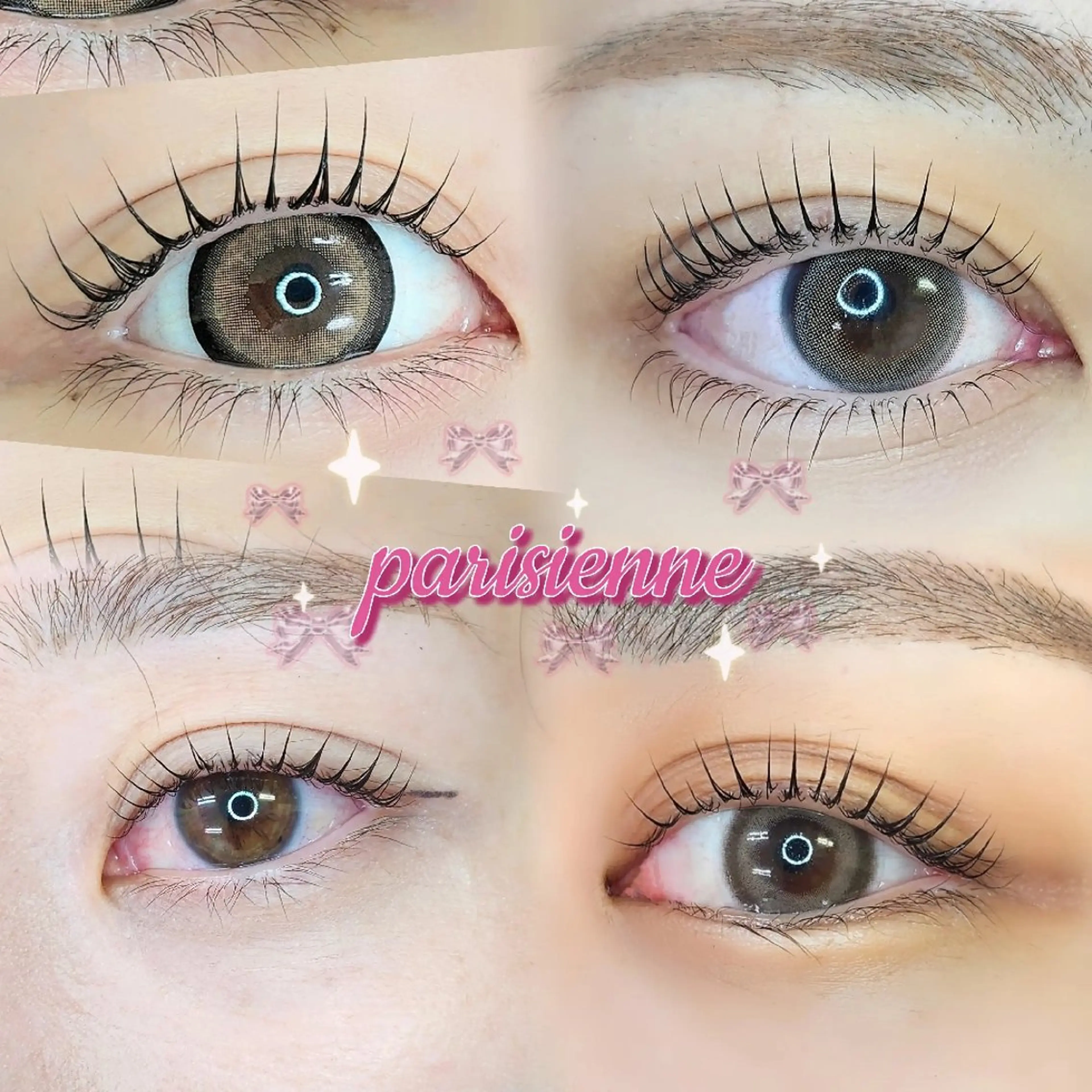 マツエク・マツパ パリジェンヌラッシュリフト マツパ 🎀KA RIN🎀のマツエク・マツパデザイン