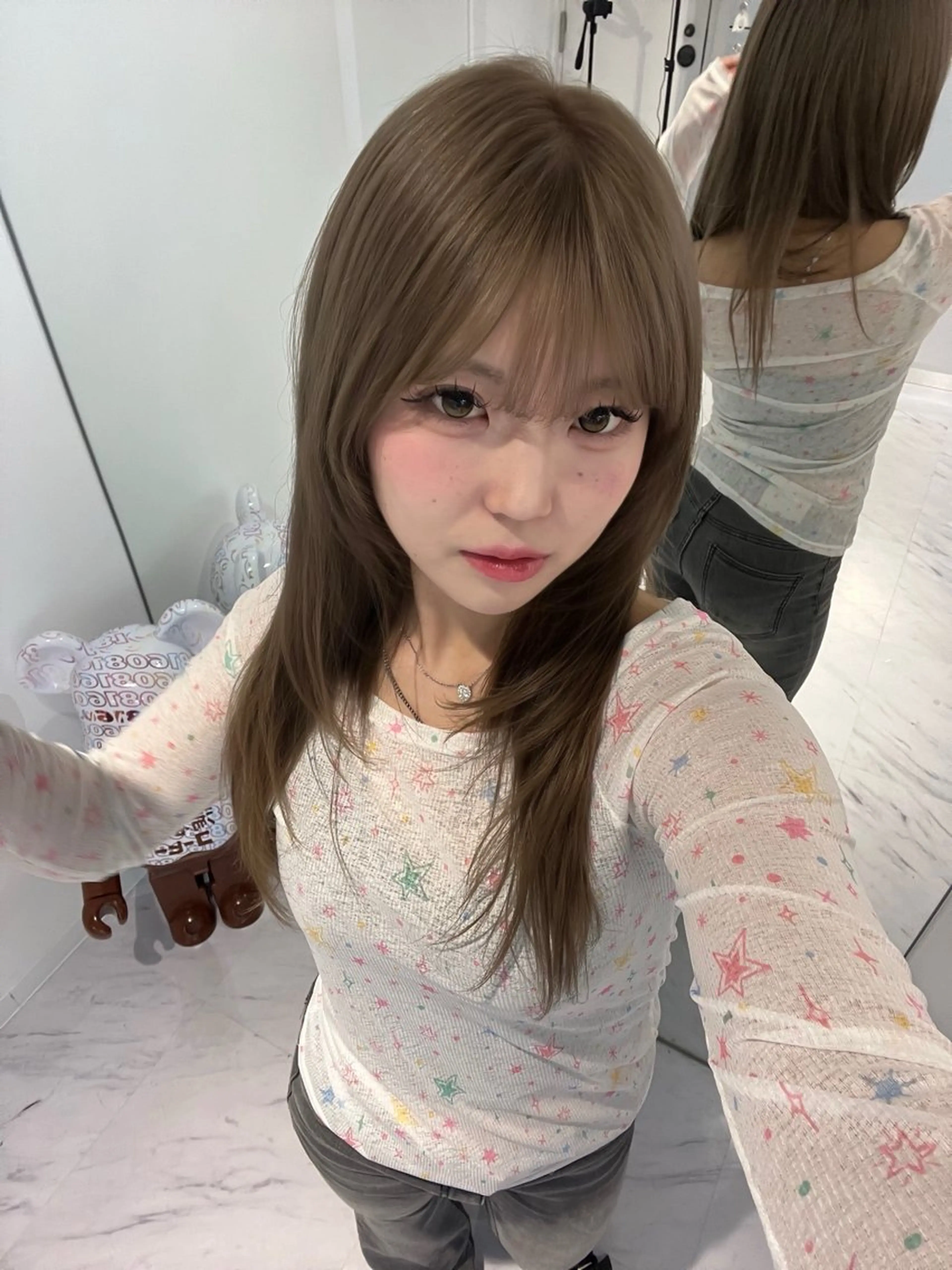 ロング カラー VIVIE ヒメカ🎀のヘアスタイル