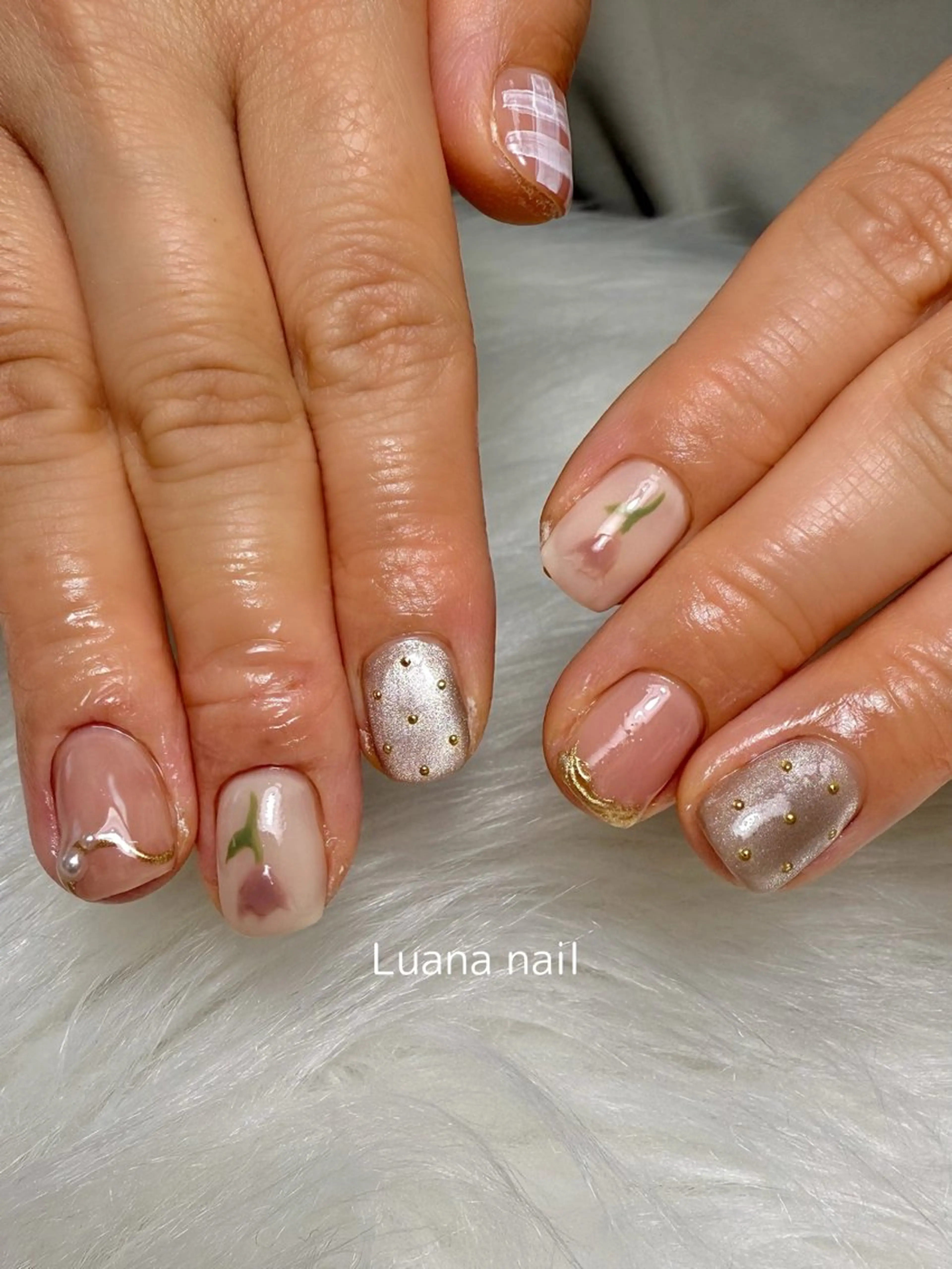 ネイル 持ち込み Luana nailのネイルデザイン