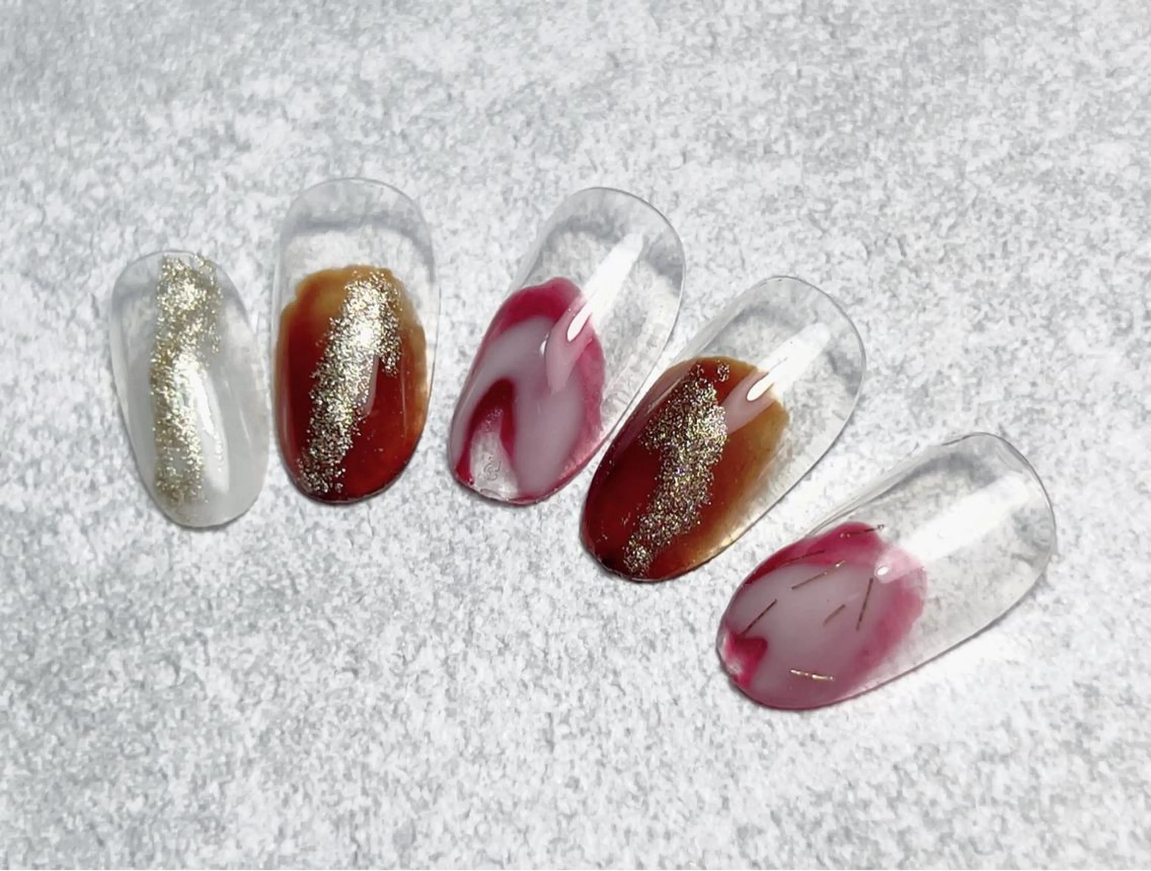 ネイル lucky nail 歌舞伎町のネイルデザイン