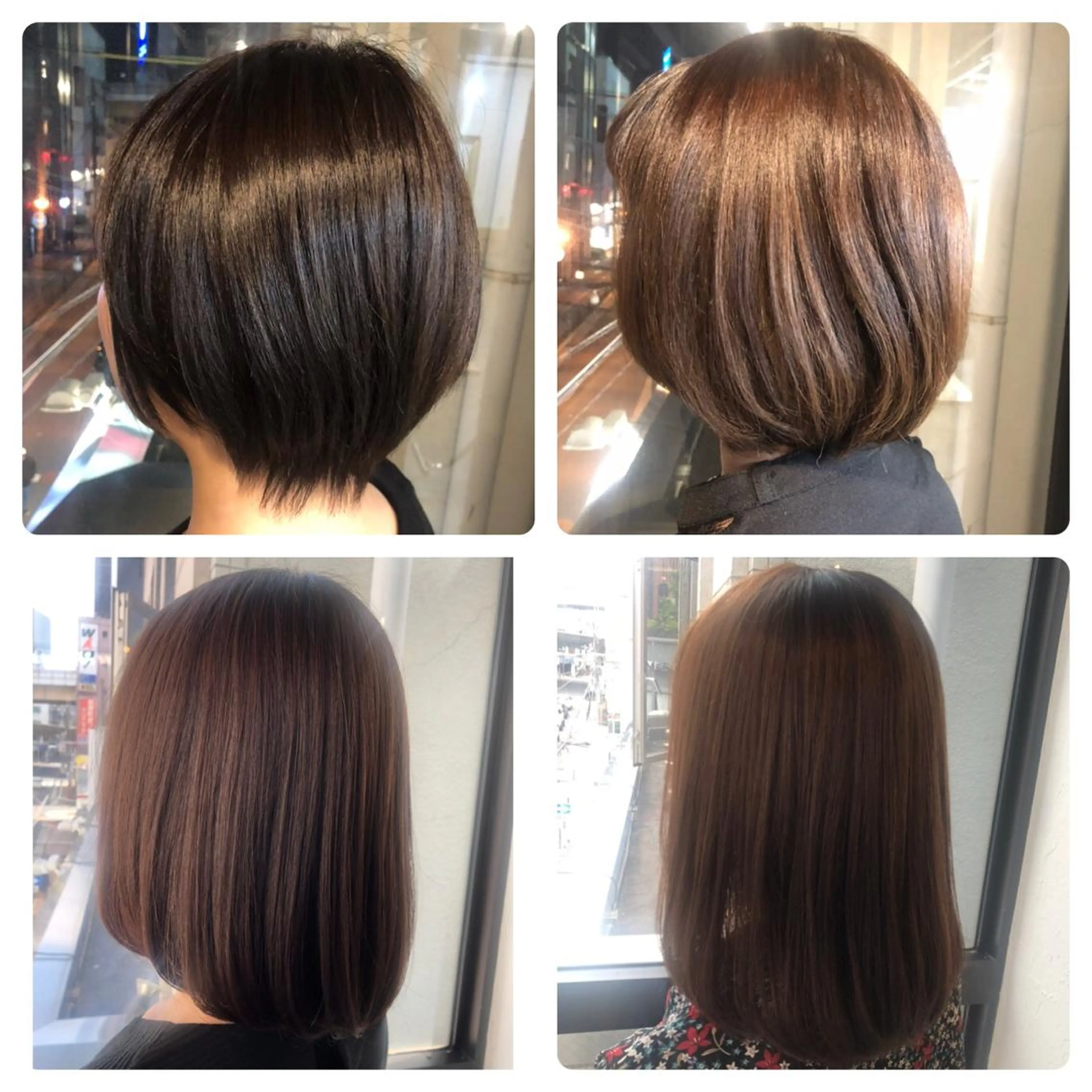 ミディアム カラー ヘアカラー トリートメント ヘアセット 髪質改善&ブリーチ 伊勢 祐一郎のヘアスタイル