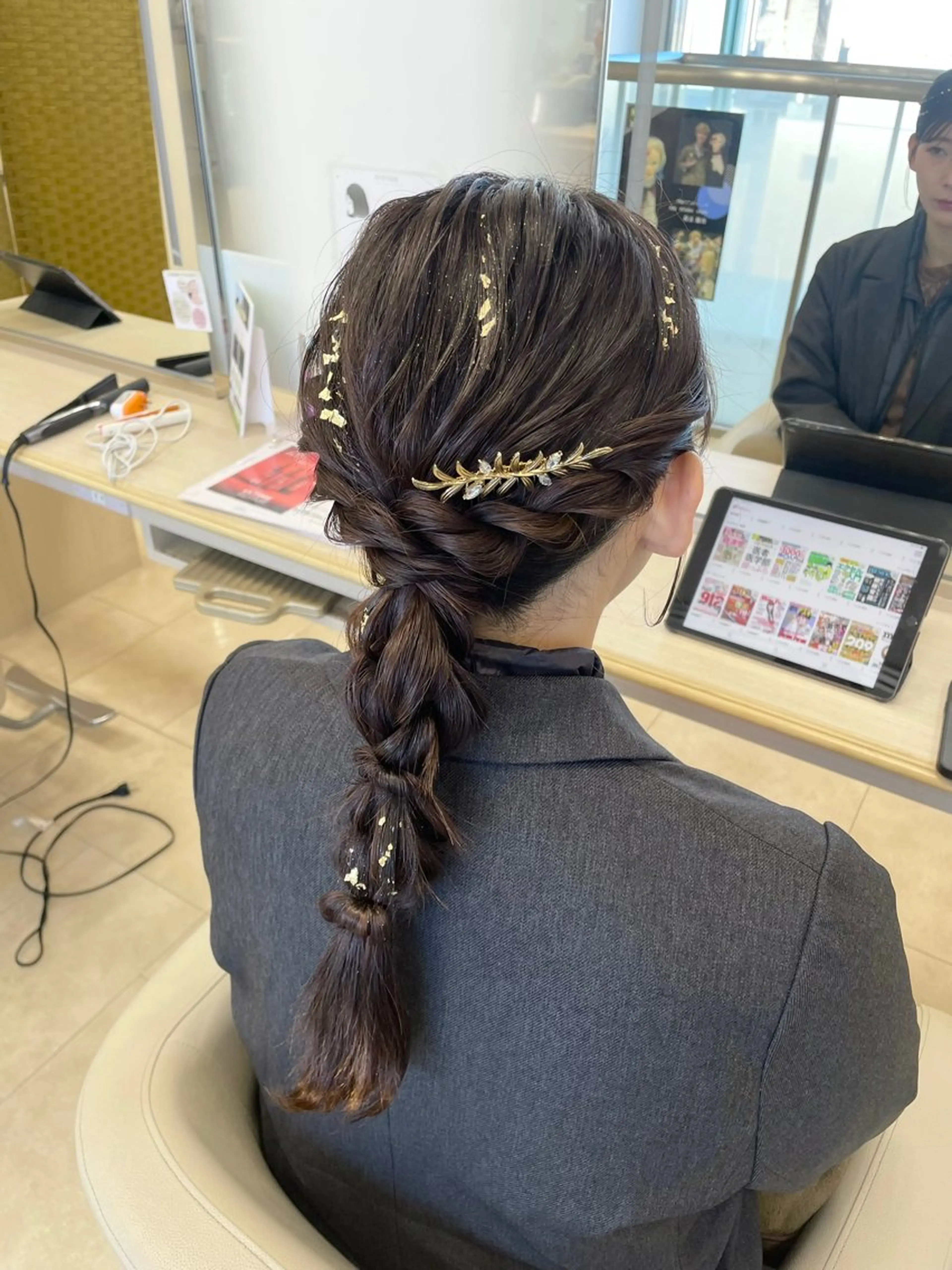 ロング カラー ヘアアレンジ ボブのスペシャリスト ·˖Reika·˖✩のヘアスタイル