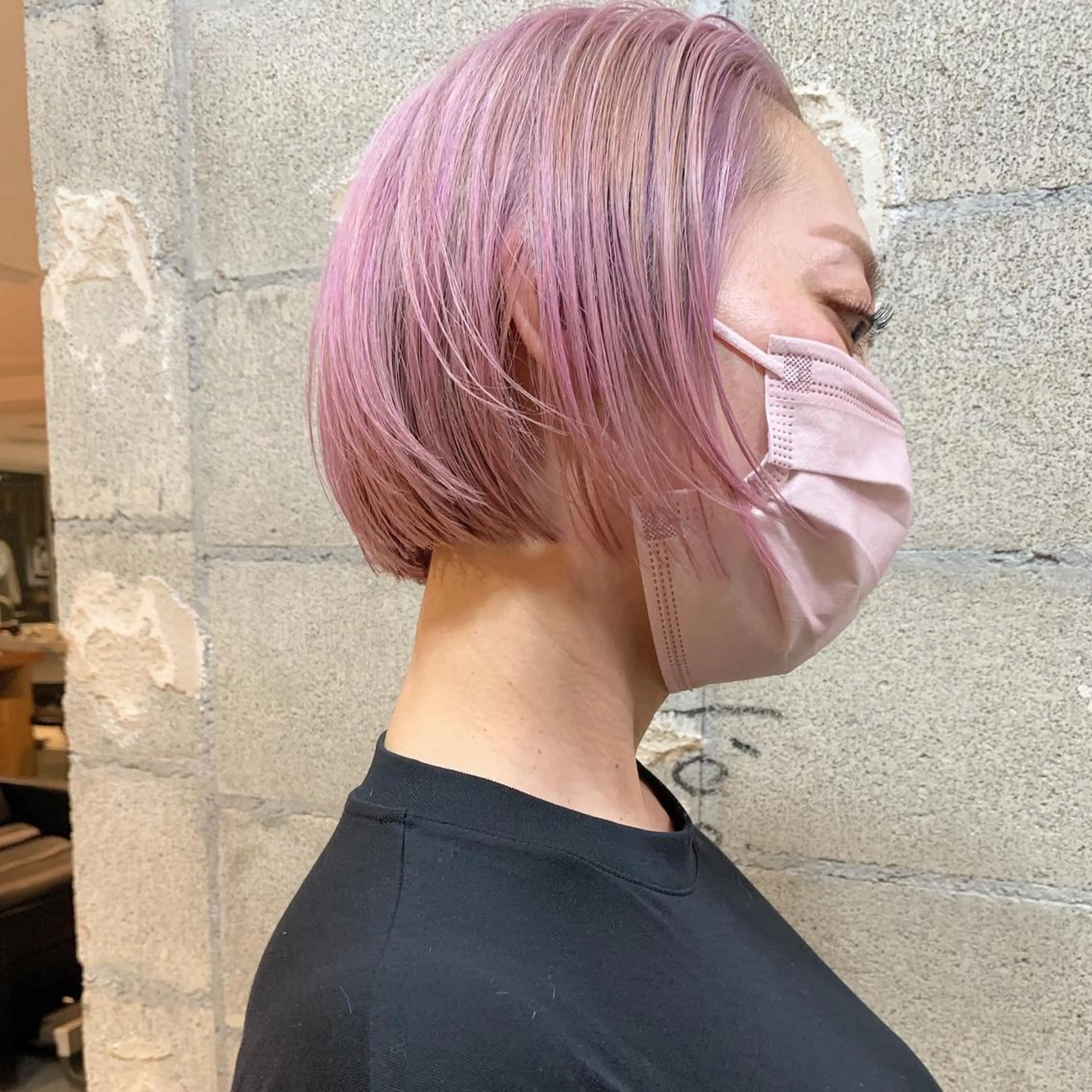 ショート カラー ブリーチ カット ヘアカラー トリートメント tension 【テンション】のヘアスタイル