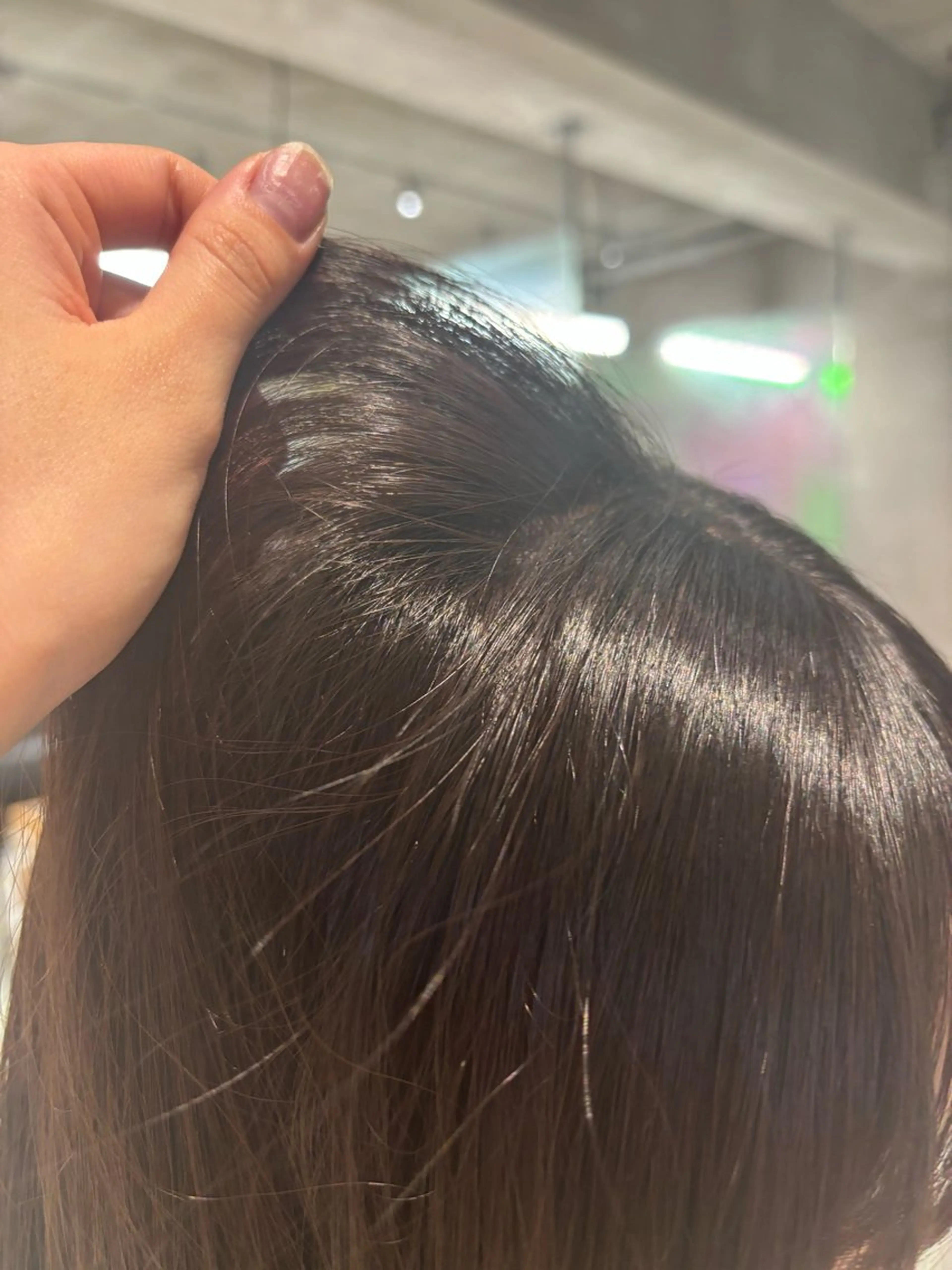 ロング カラー 🧸ベージュ/カット モデル☘️/MIKUのヘアスタイル