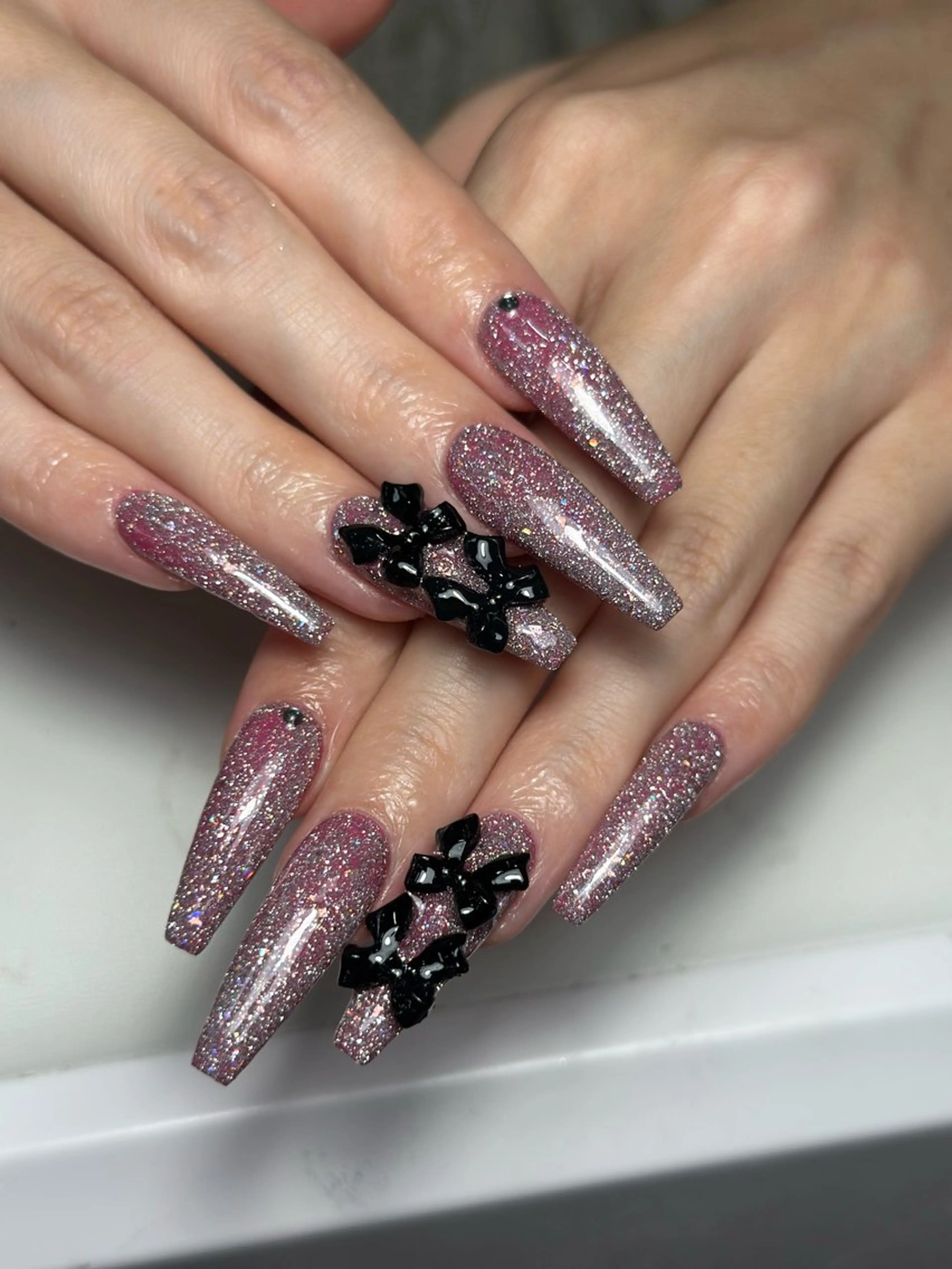 ネイル フレンチネイル グラデーション 韓国ネイル マグネットネイル シンプルネイル ハンドネイル CoMo Nail Studio所属・CoMo Nailのネイルデザイン