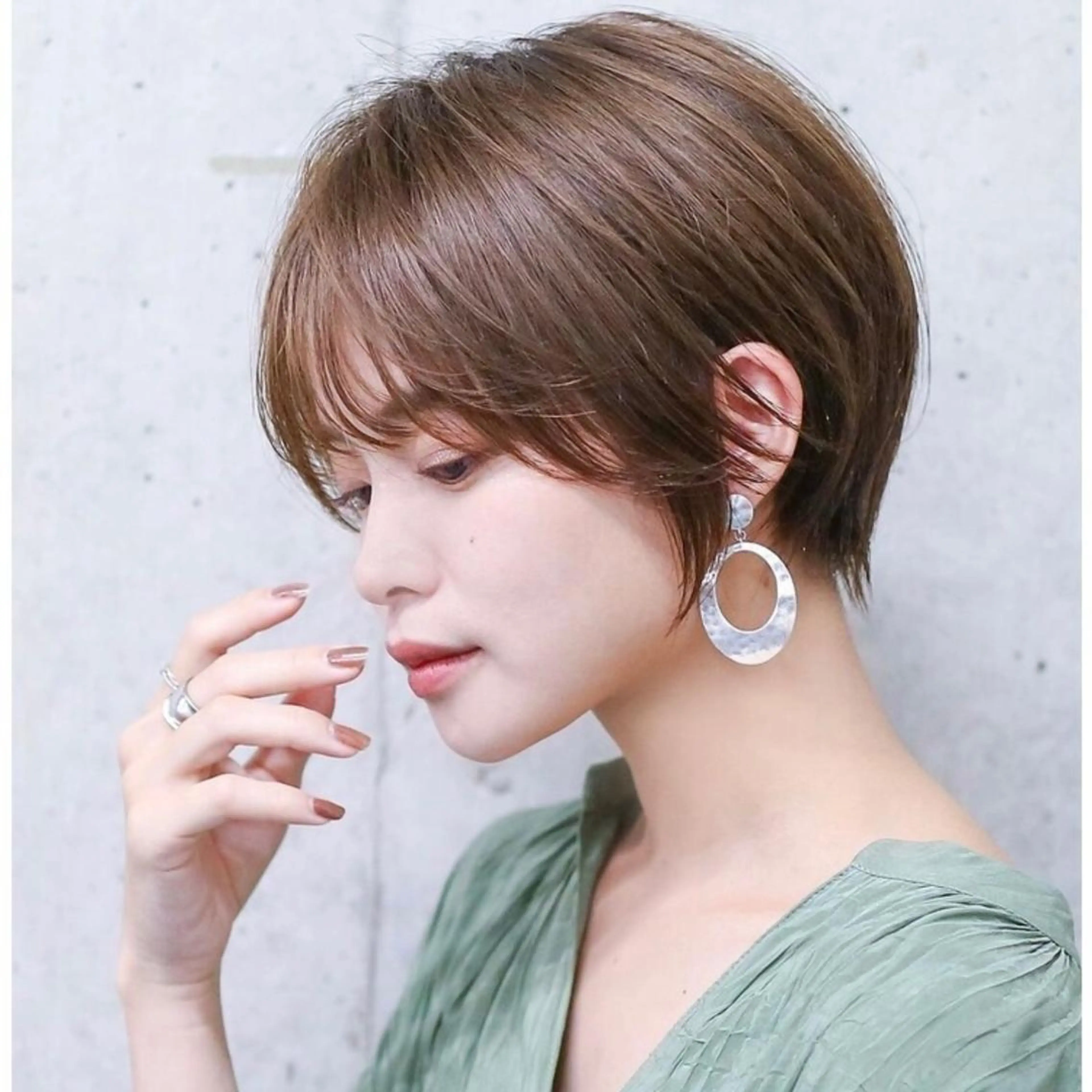 ショート 森山 佳小里/カラー /似合わせカットのヘアスタイル