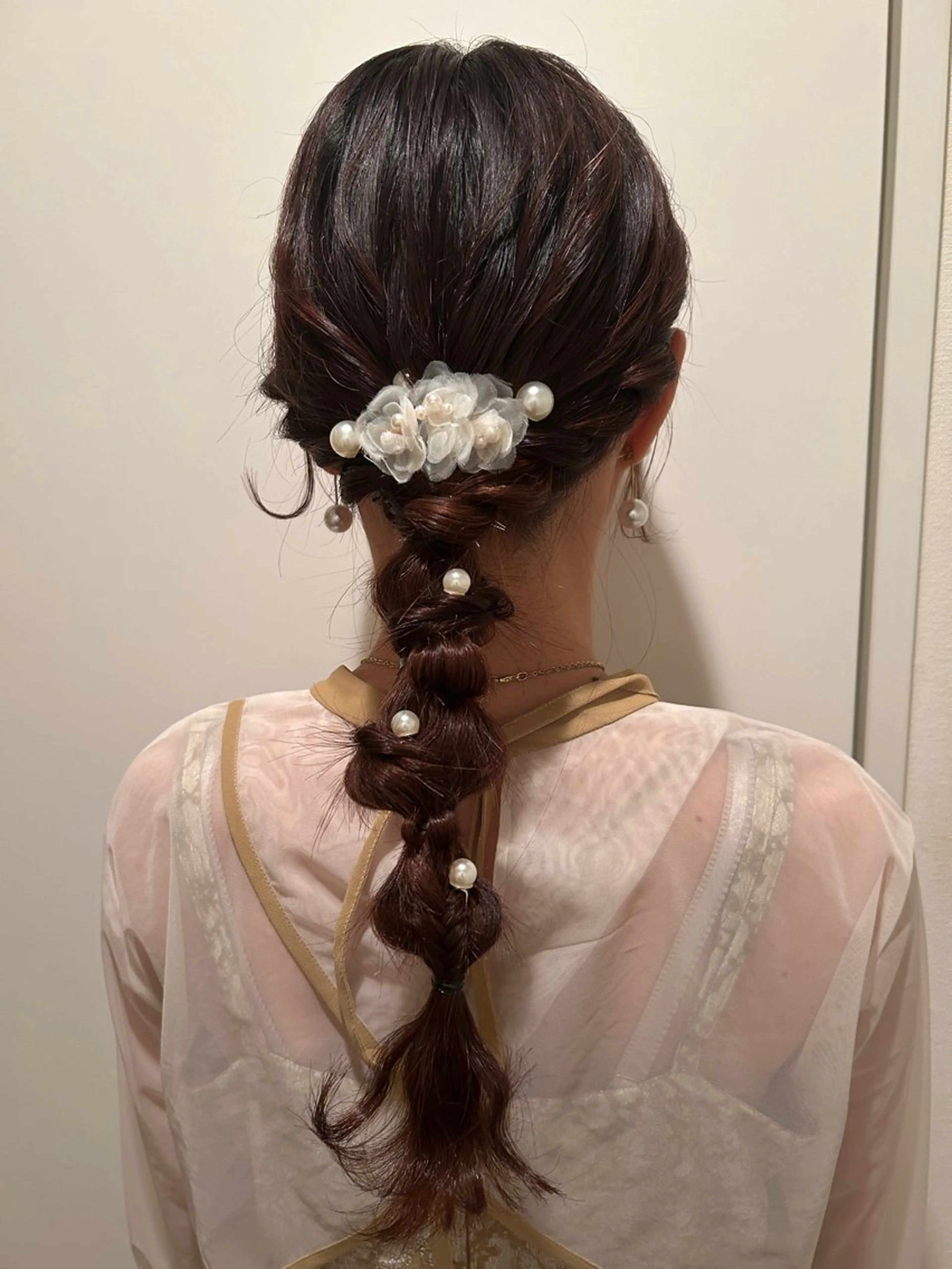 ロング ヘアアレンジ ヘアセット T Ayaのヘアスタイル