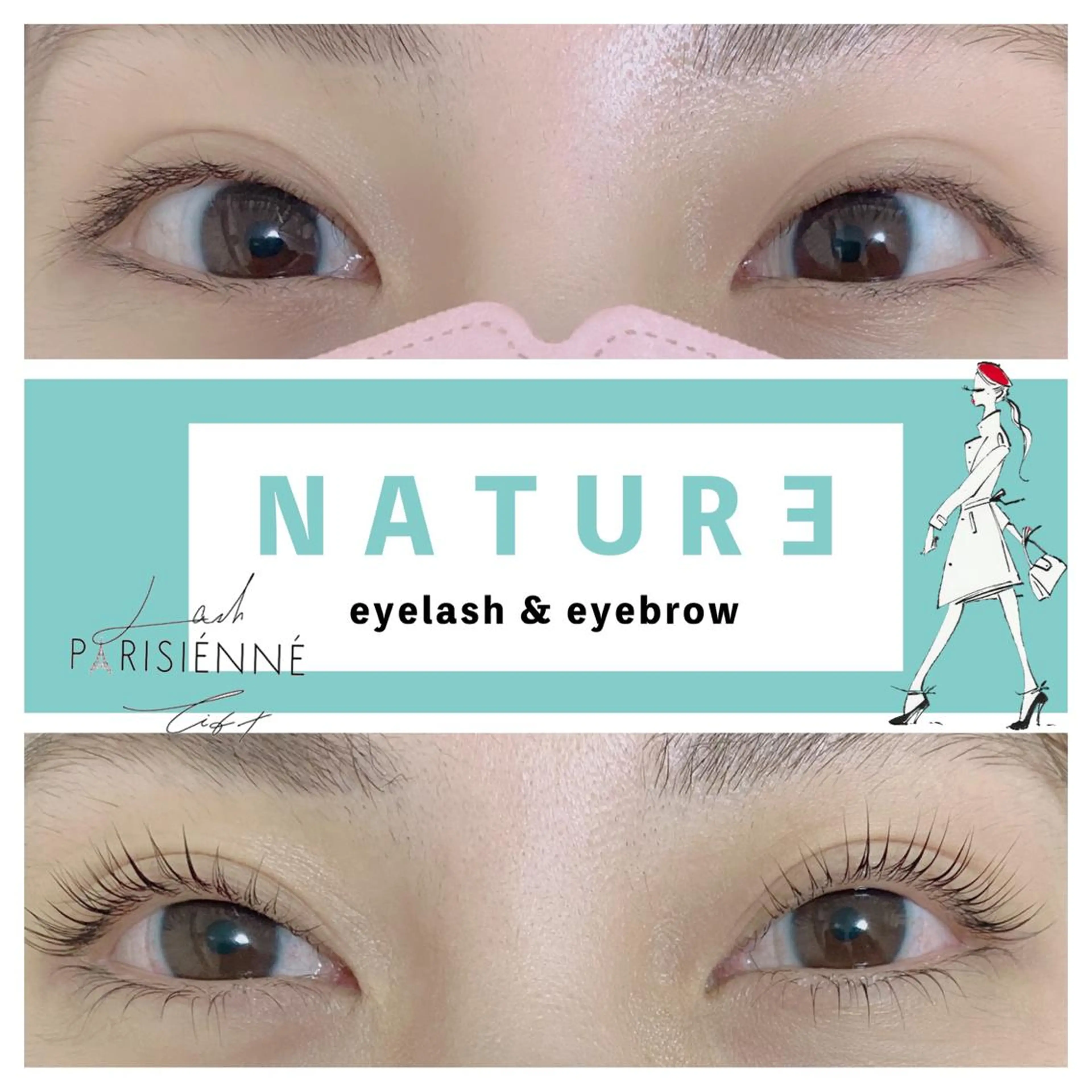 マツエク・マツパ NATURE MIYUのマツエク・マツパデザイン