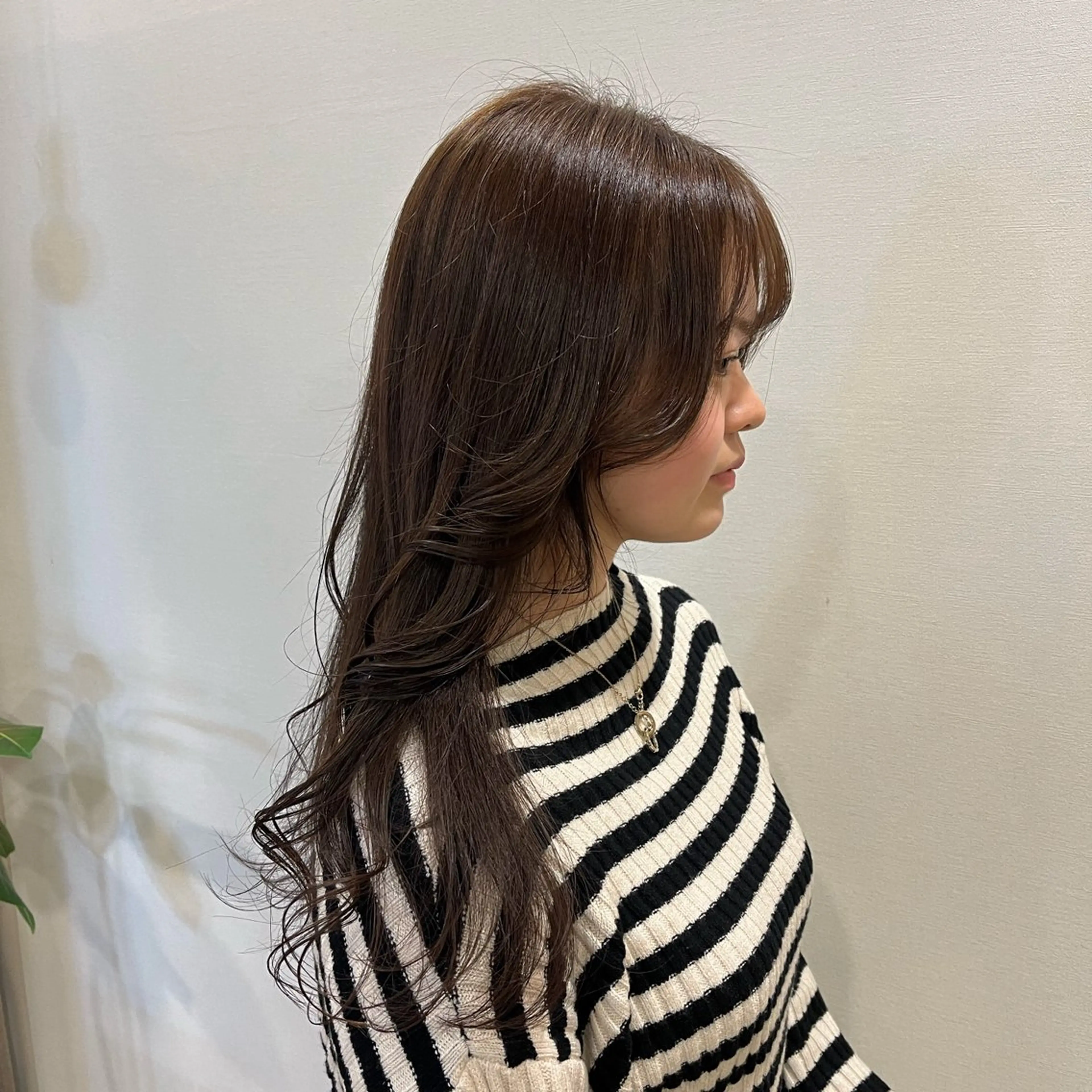 ロング anon所属・田中 結月のヘアスタイル