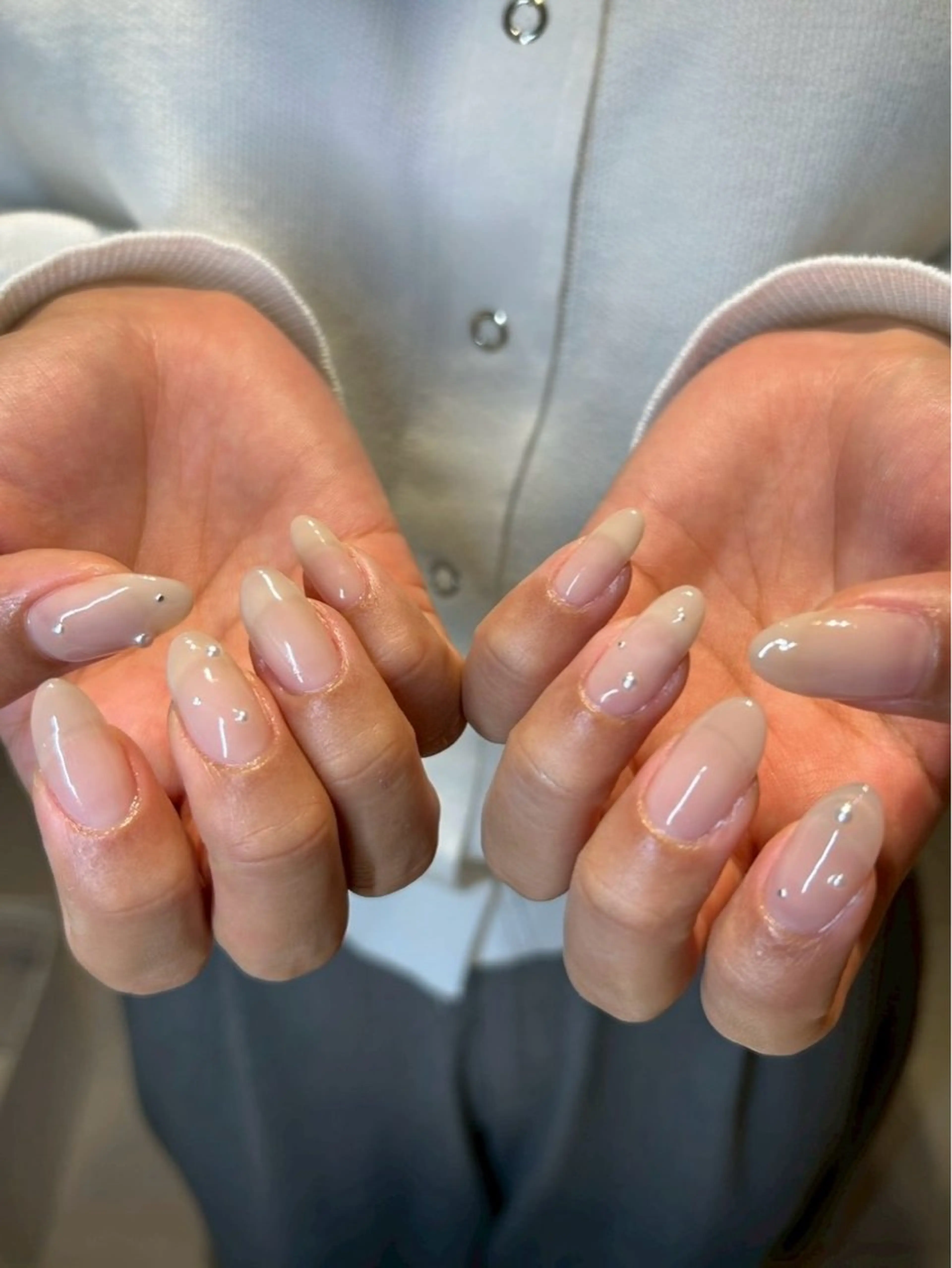 ロング ハンドネイル Nbibi nail salonのネイルデザイン