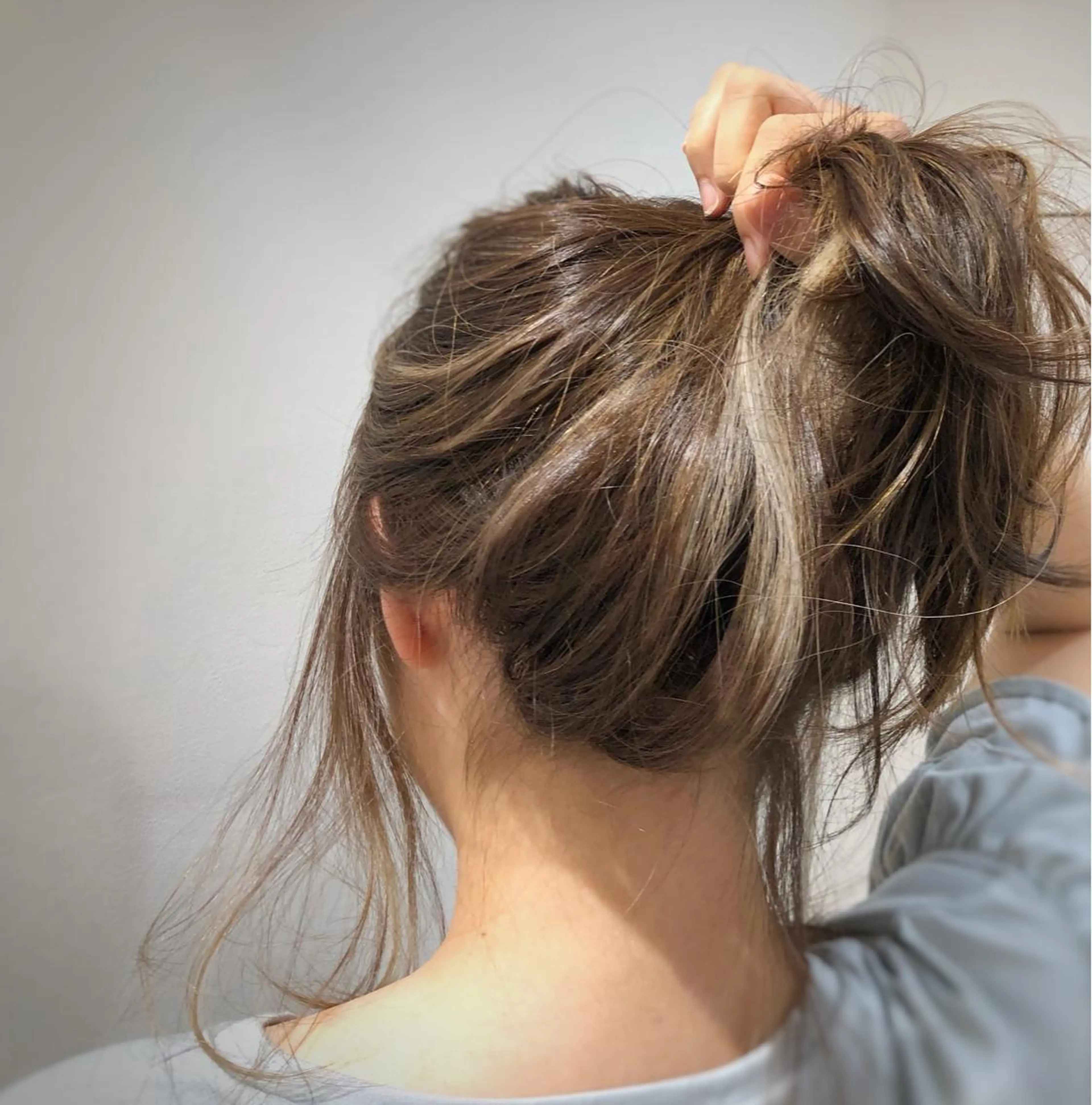 セミロング ハイライト ノアヘアデザイン町田店所属・ショートヘア特化 mayaのヘアスタイル