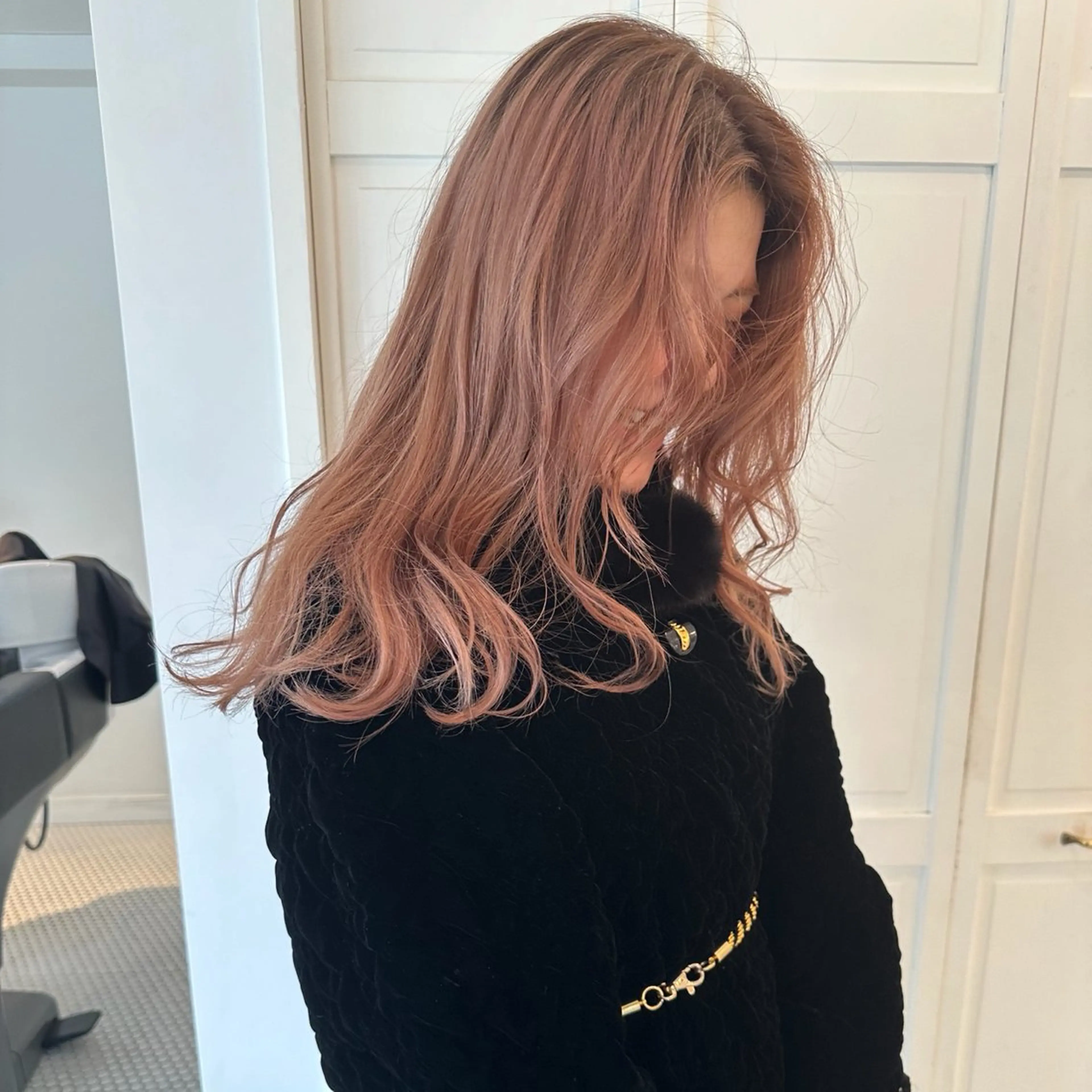 カラー ヘアカラー 升方 楓のヘアスタイル