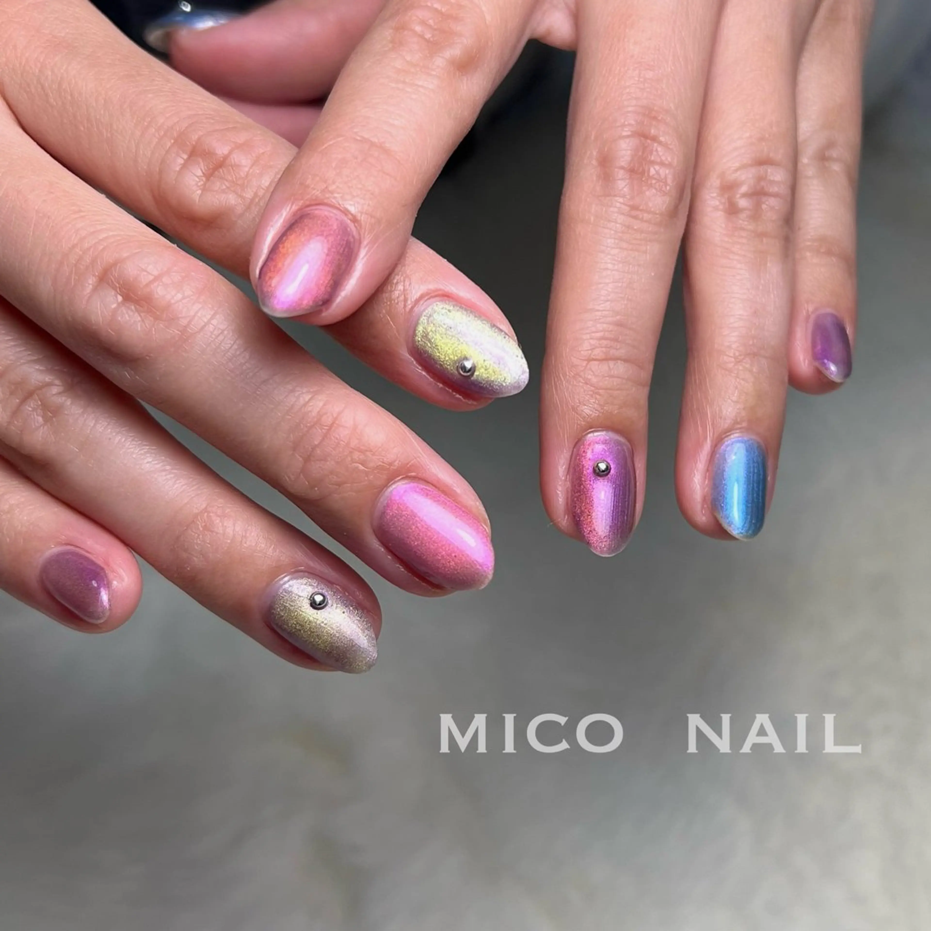 ネイル ハンドネイル mico nailのネイルデザイン
