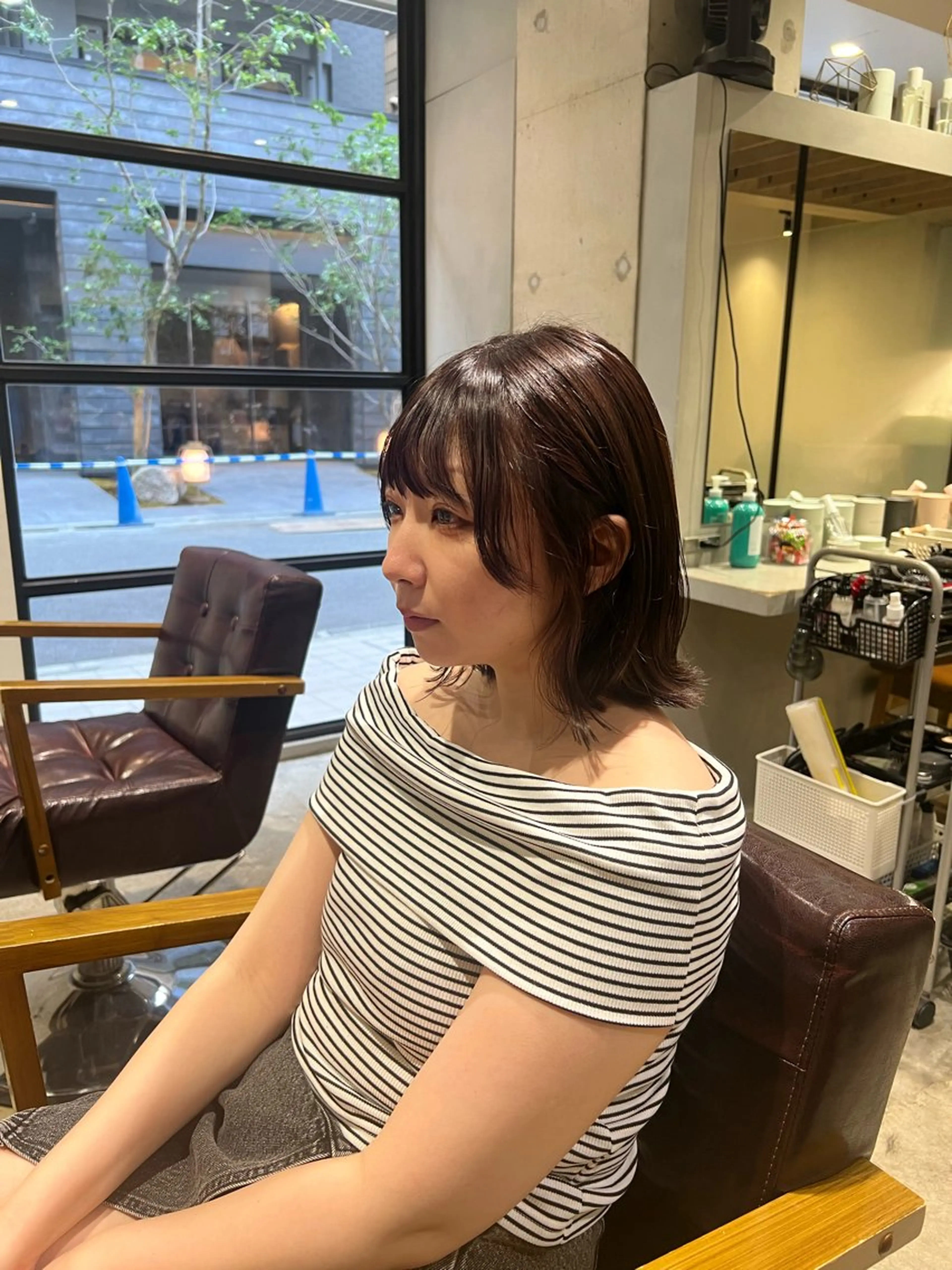 ミディアム カラー ヘアカラー ✨️モデル募集中✨️ 上野/神谷 冬桜弥のヘアスタイル