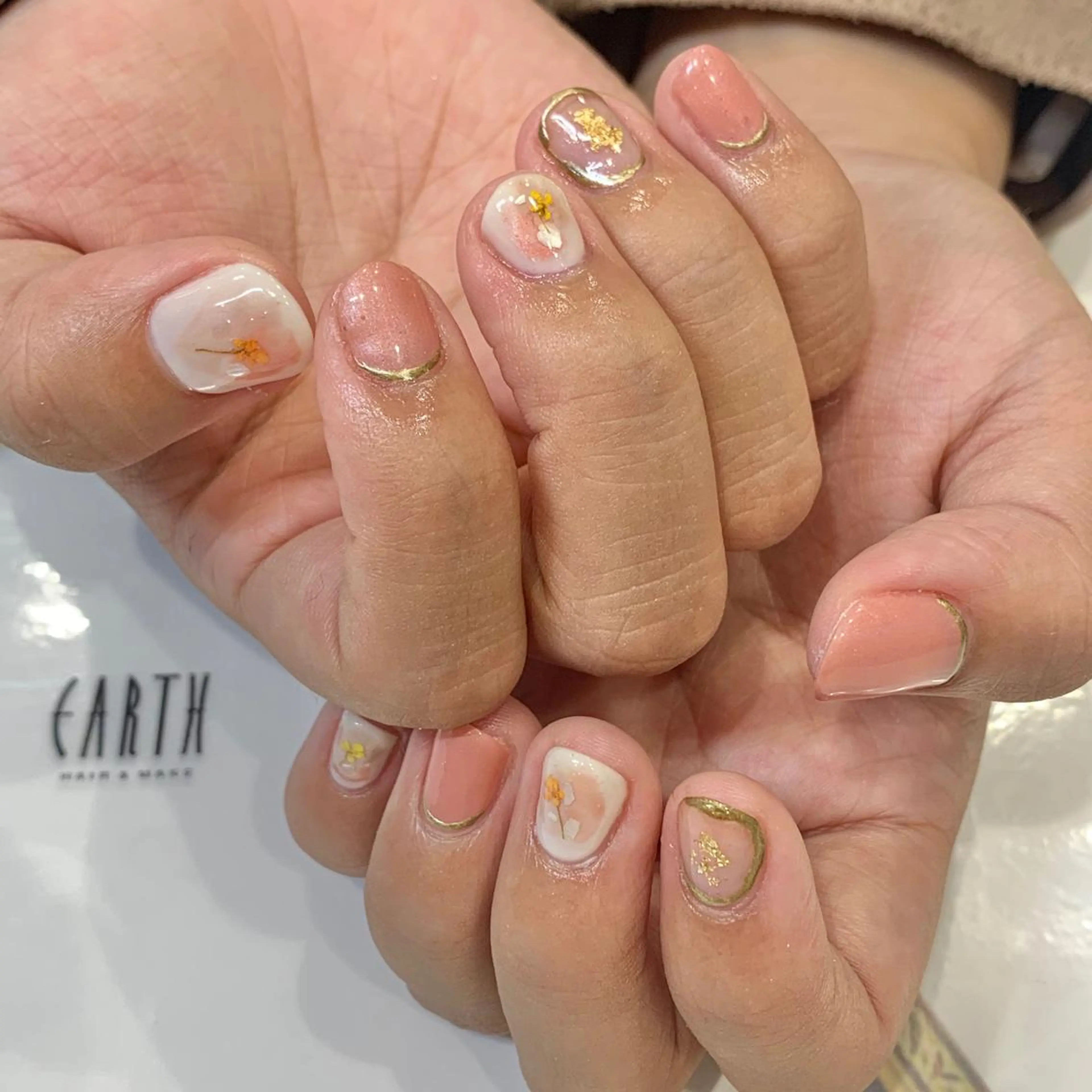 ネイル ハンドネイル 佐藤 まりえのネイルデザイン