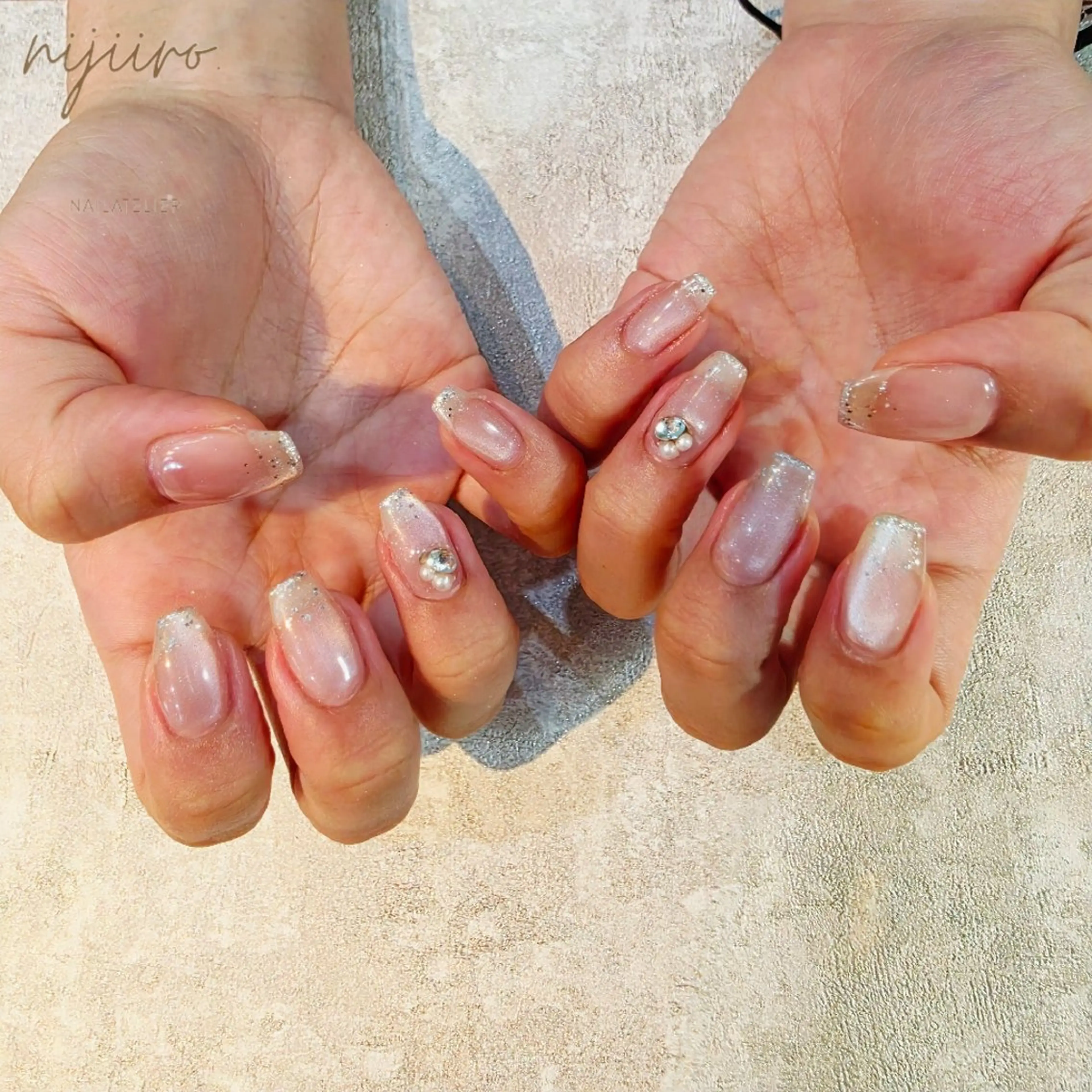 ネイル ハンドネイル nailatelier nijiiro.所属・nijiiro🌈 サトウのネイルデザイン