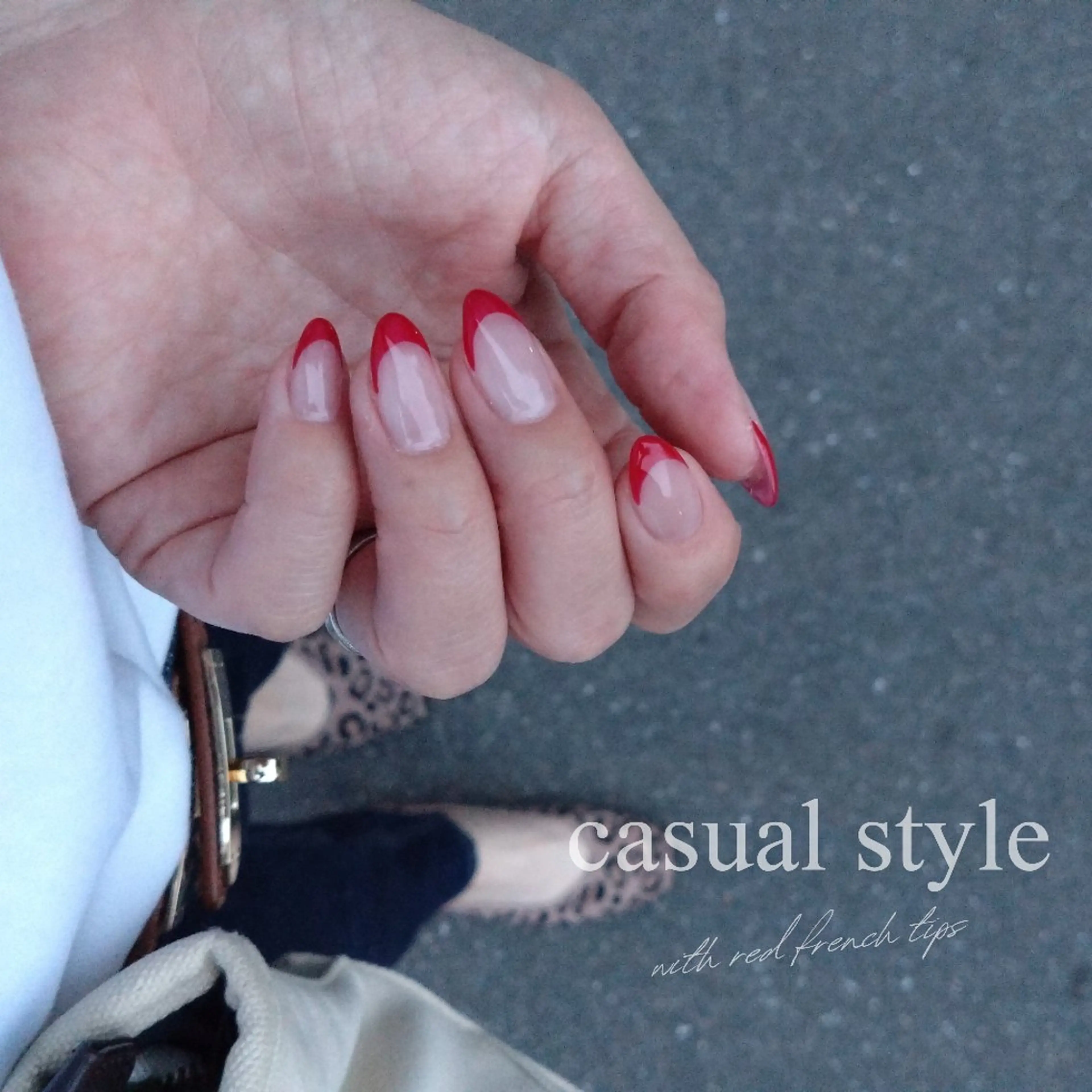 ネイル カジュアル Nails MILAURO所属・MIYUKI /大人シンプルネイルのネイルデザイン