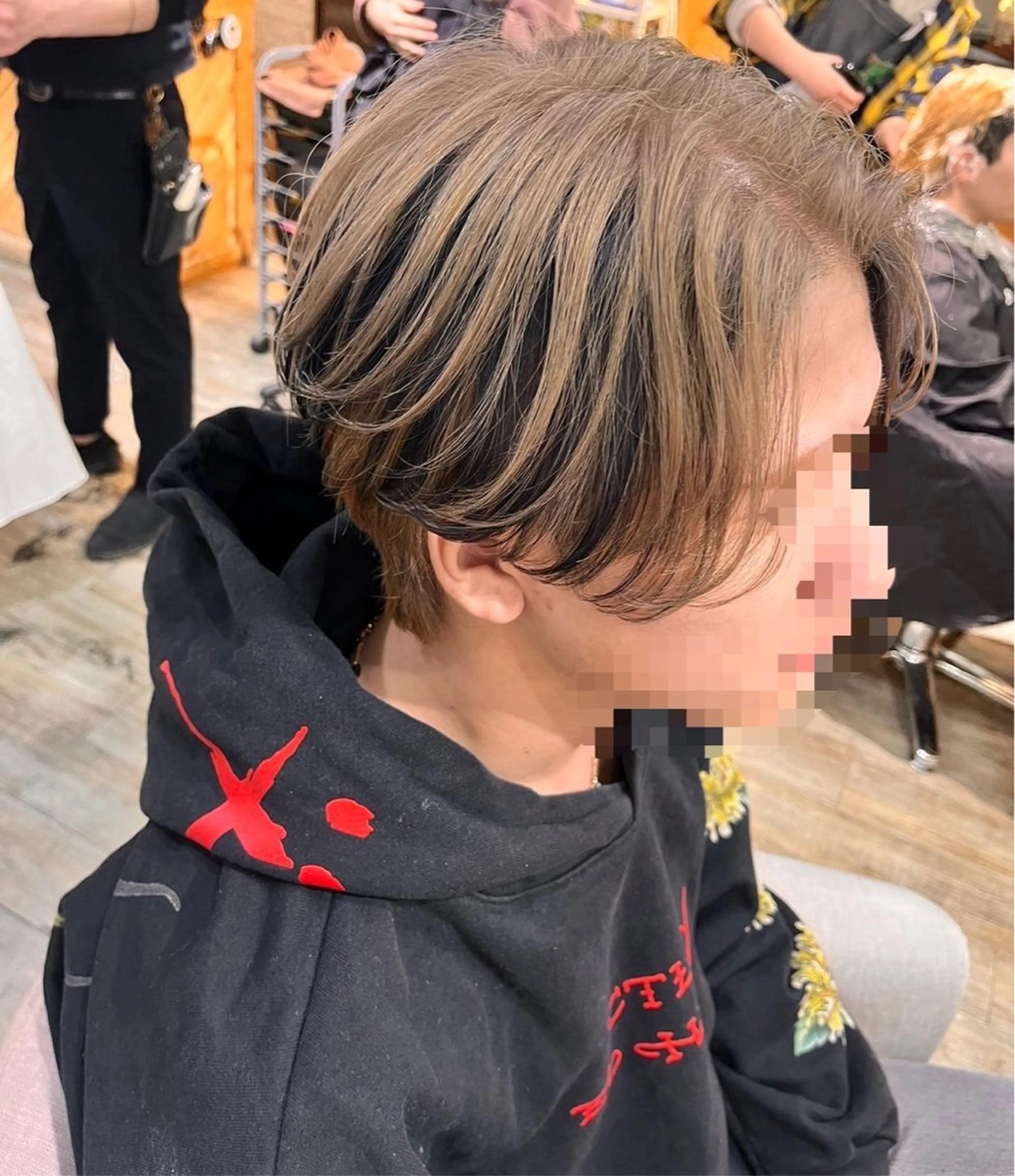 カラー メンズ COREblanc ゆきの／表参道 原宿のヘアスタイル