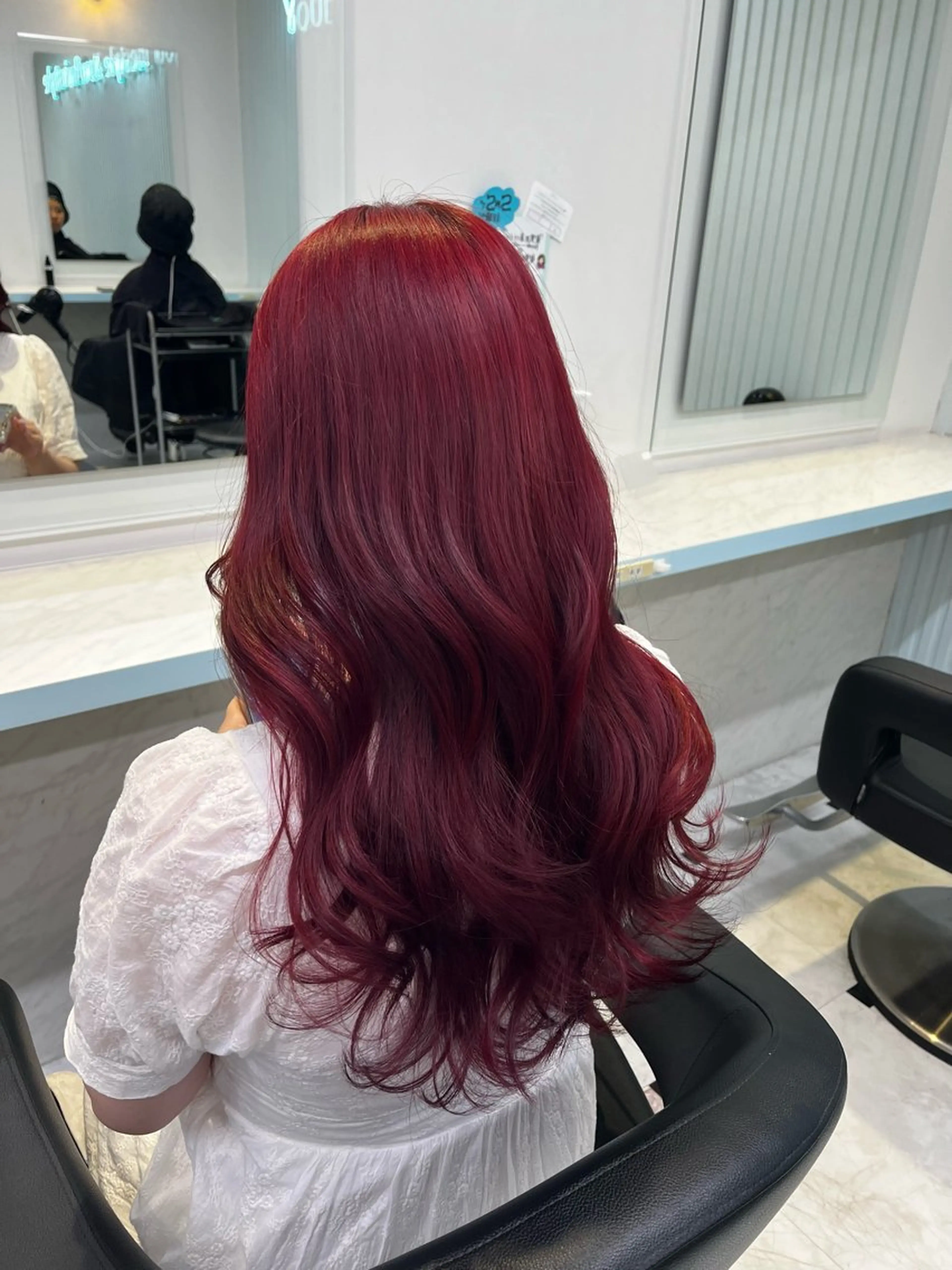 ロング カラー ヘアカラー トリートメント ブリーチカラー 🩵MIZUKIのヘアスタイル