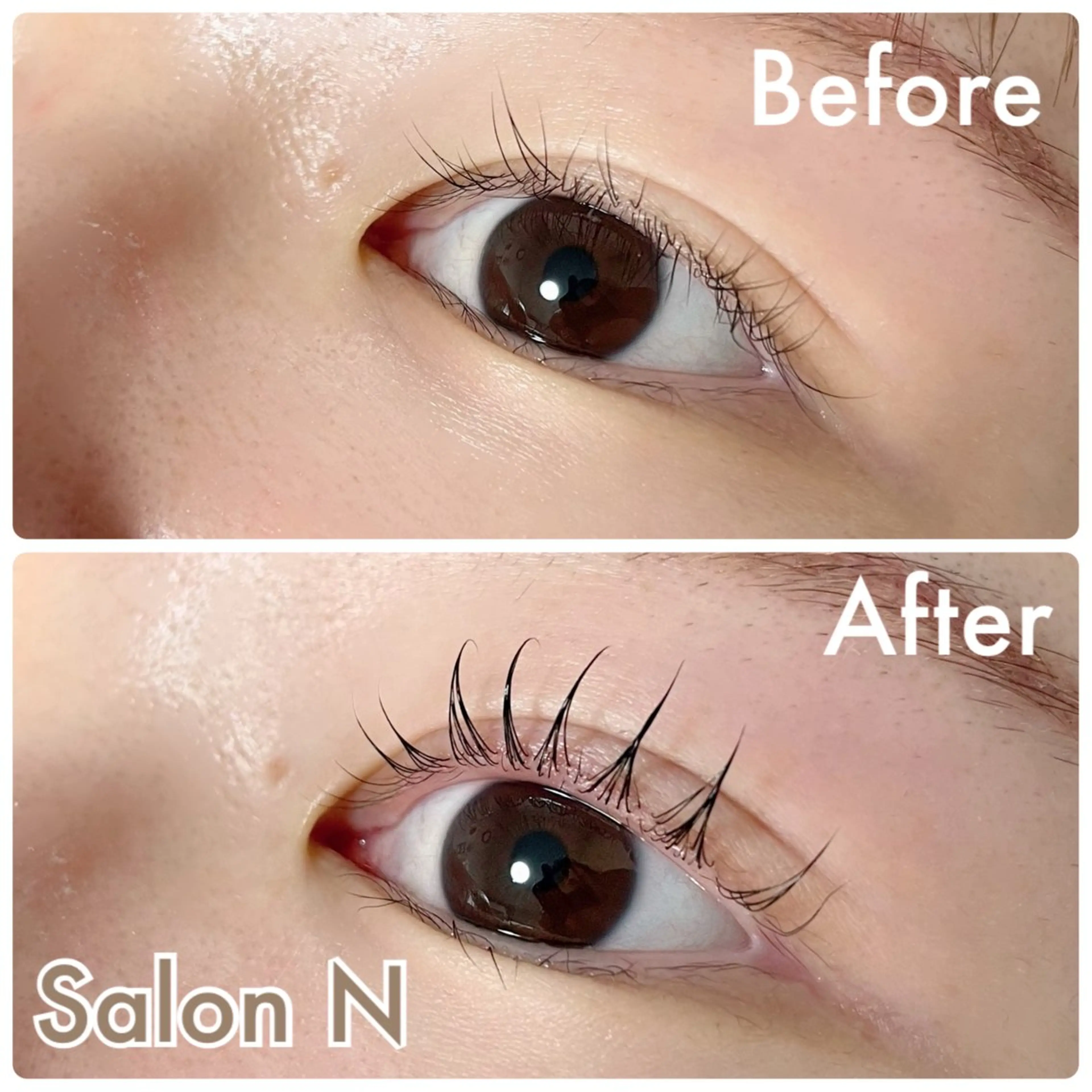 マツエク・マツパ まつげパーマ 一重×まつ毛パーマ Lash  Lift Salon Nのマツエク・マツパデザイン