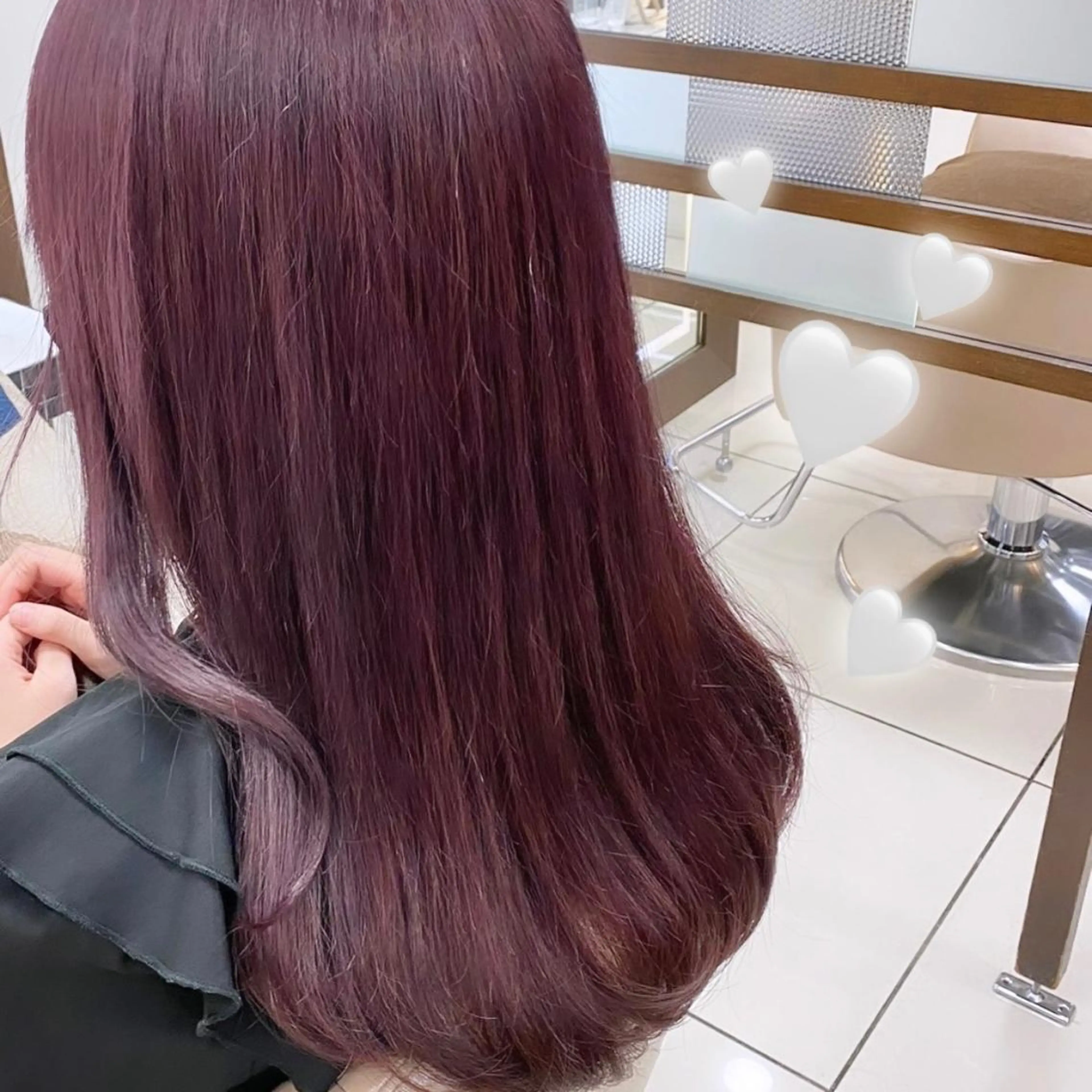 ロング カラー ヘアカラー エクステ指名数 No.1💖ゆい🌈のヘアスタイル
