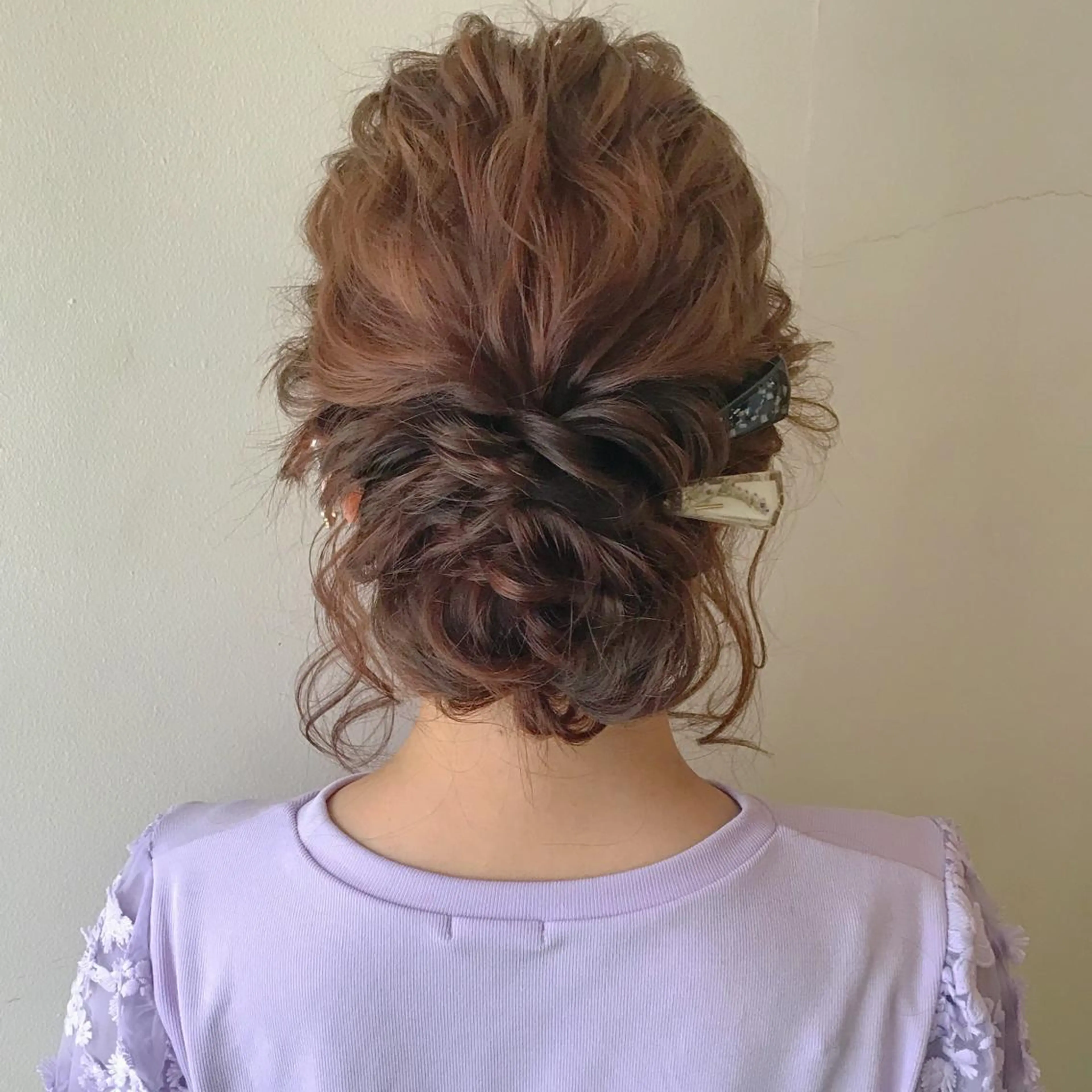ミディアム ヘアアレンジ ⭐️ アユミ⭐️のヘアスタイル