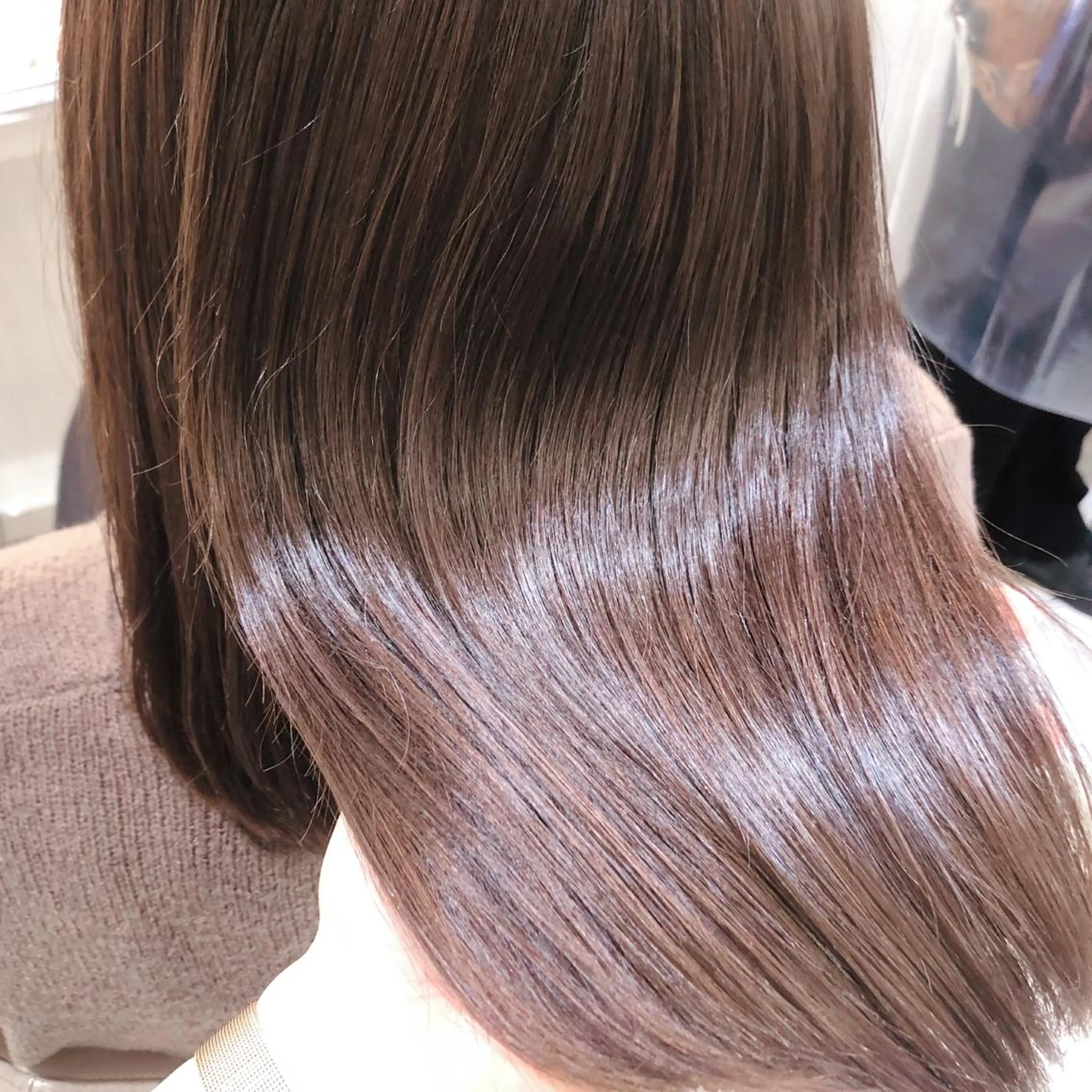 ミディアム カット トリートメント ヘッドスパ 三箇島 陽香のヘアスタイル