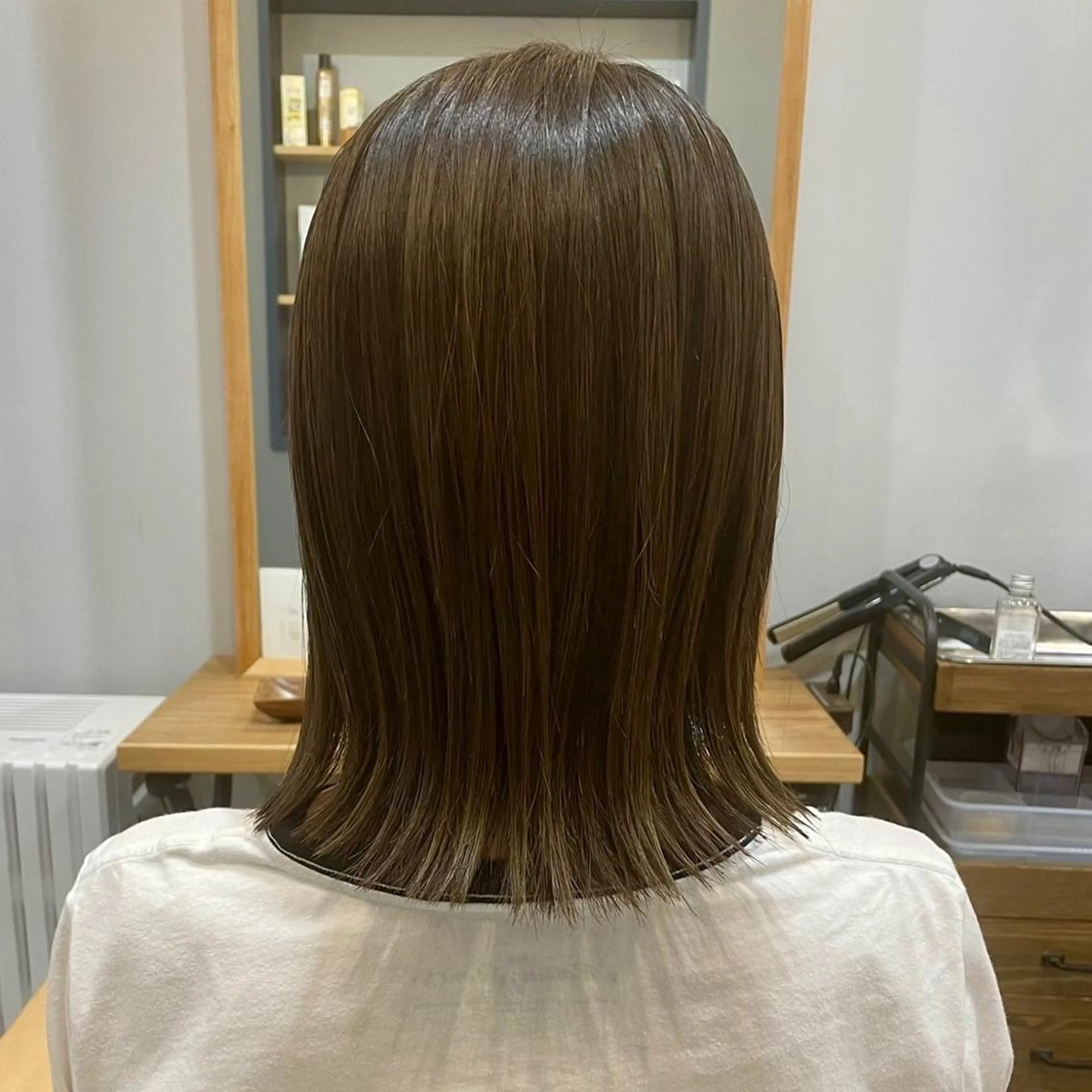 ミディアム 透明感カラー☆ 中村隆寛のヘアスタイル