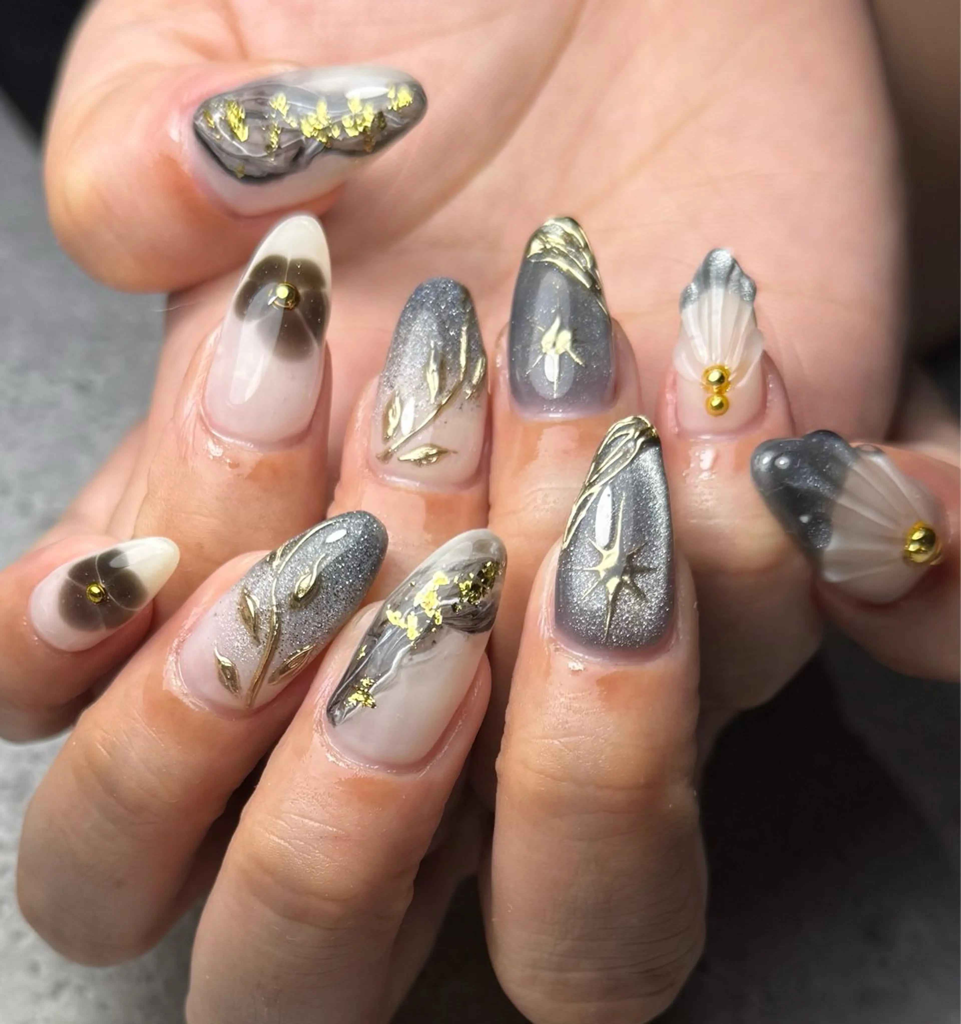 ネイル Aru所属・Nail Aru/ Rinokaのネイルデザイン