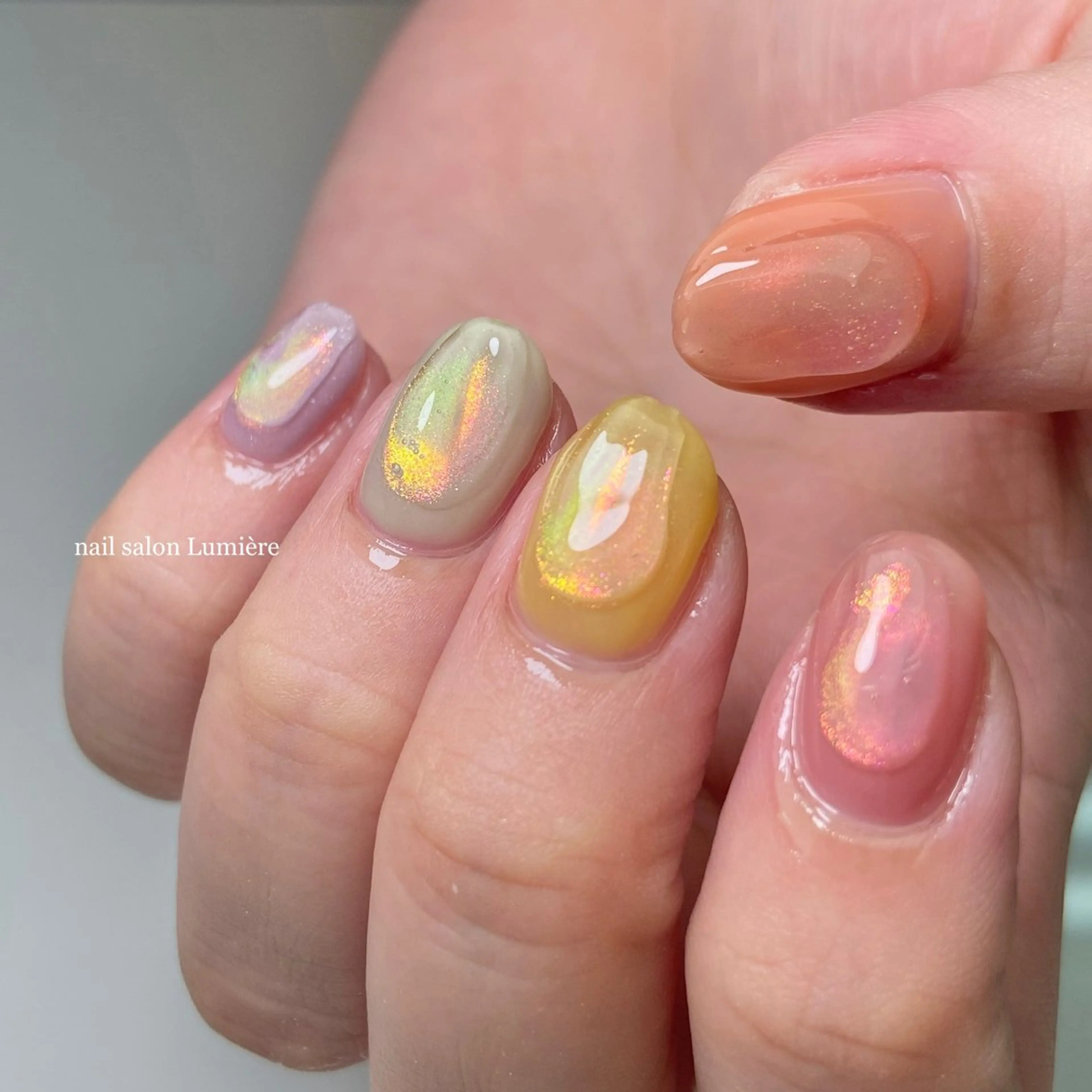 ネイル ハンドネイル nail salon Lumièreのネイルデザイン