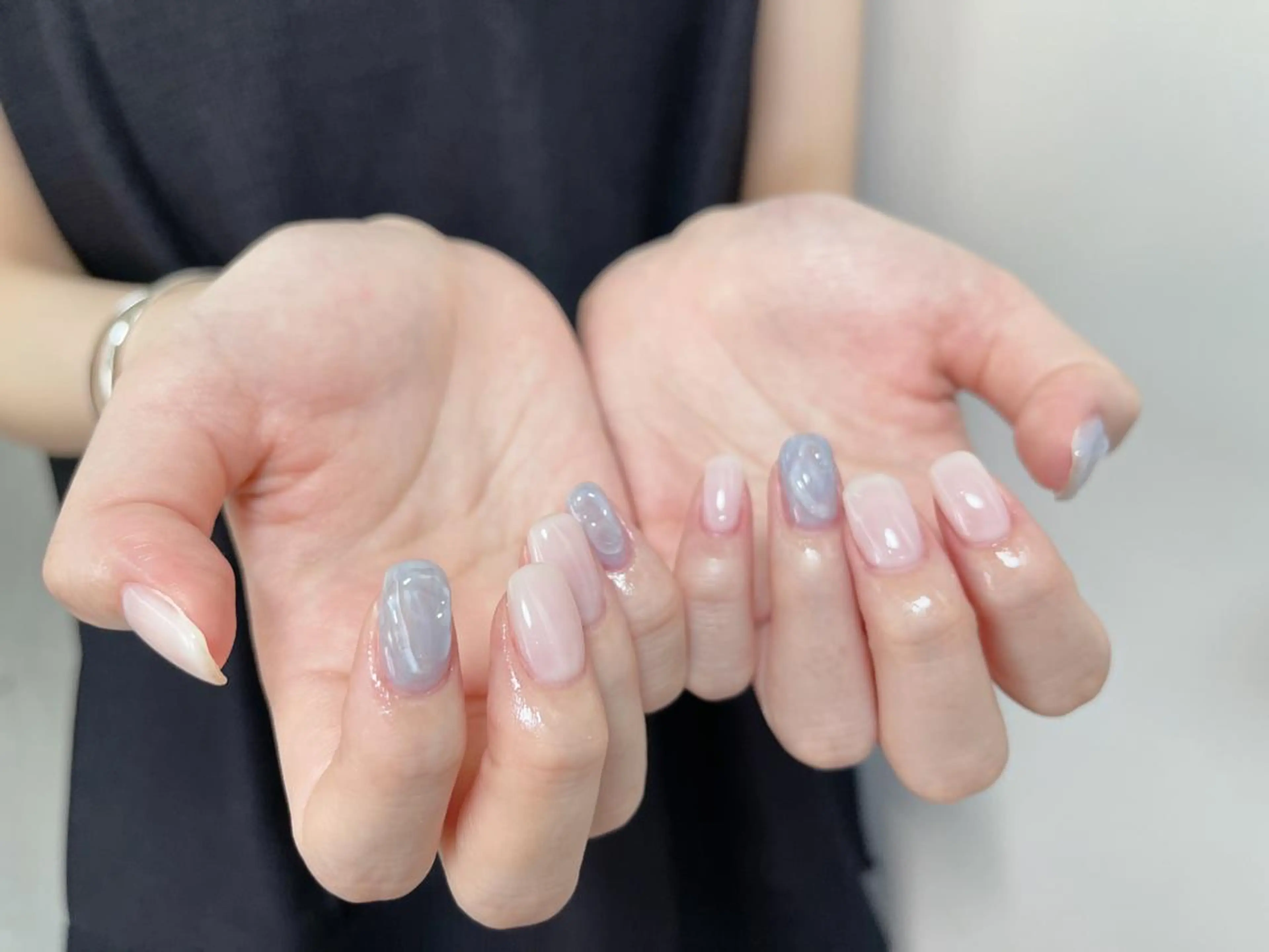 ネイル na🎀🎀na ちゅるちゅるのネイルデザイン